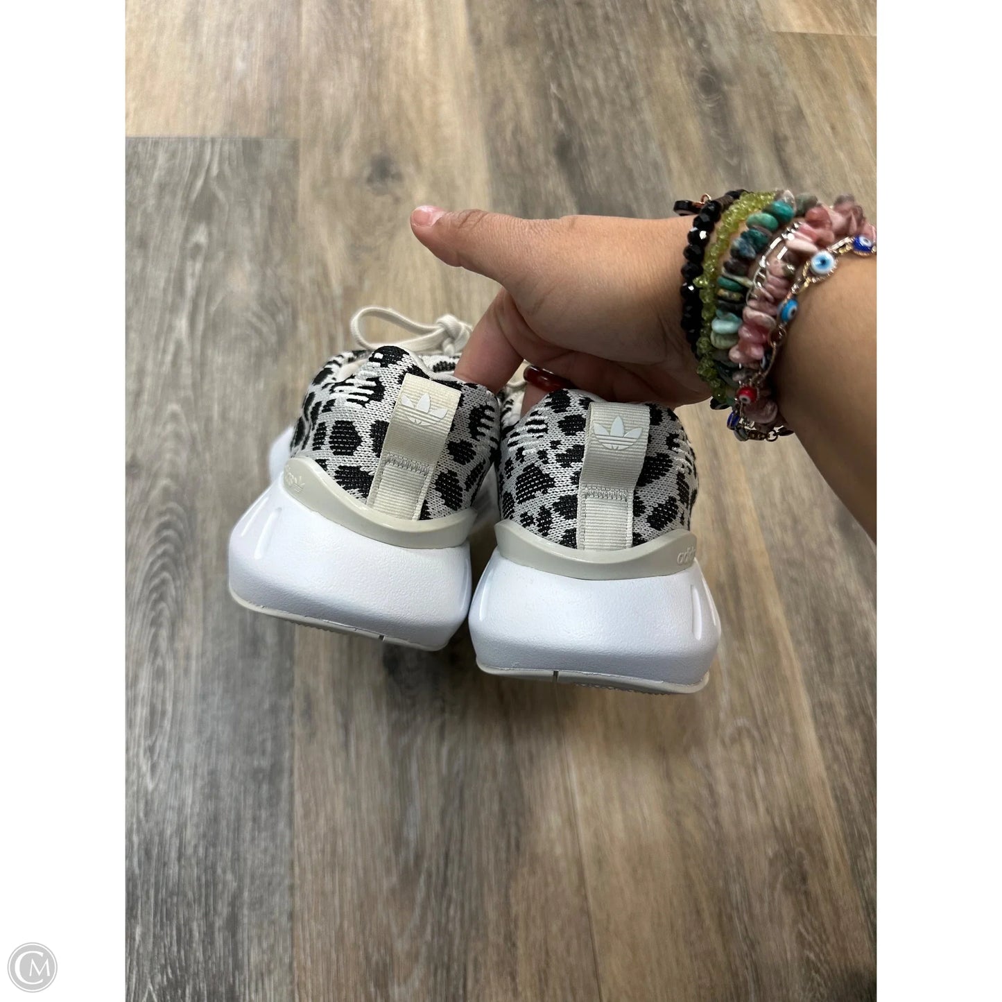 Shoes Athletic By Adidas In Animal Print, Size: 7.5