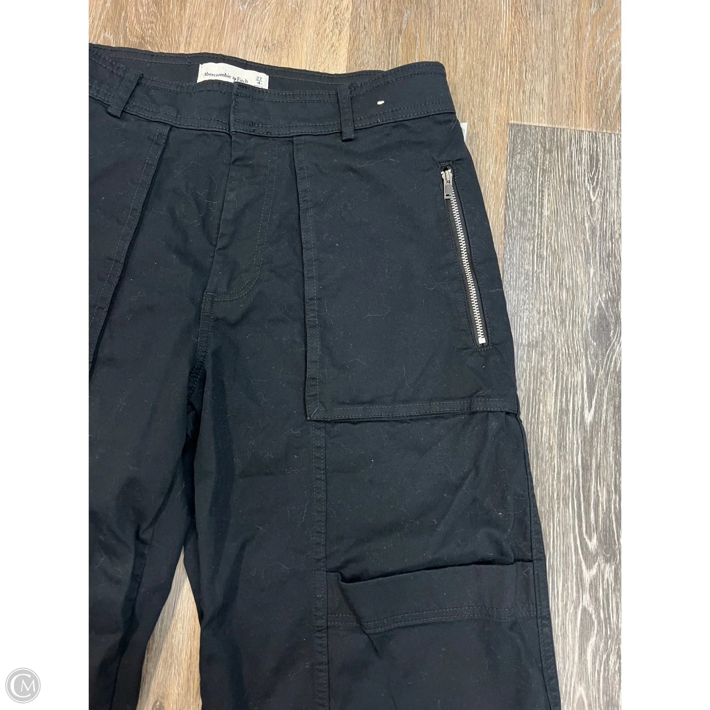Pants Cargo & Utility By Abercrombie And Fitch In Black, Size: 4/27