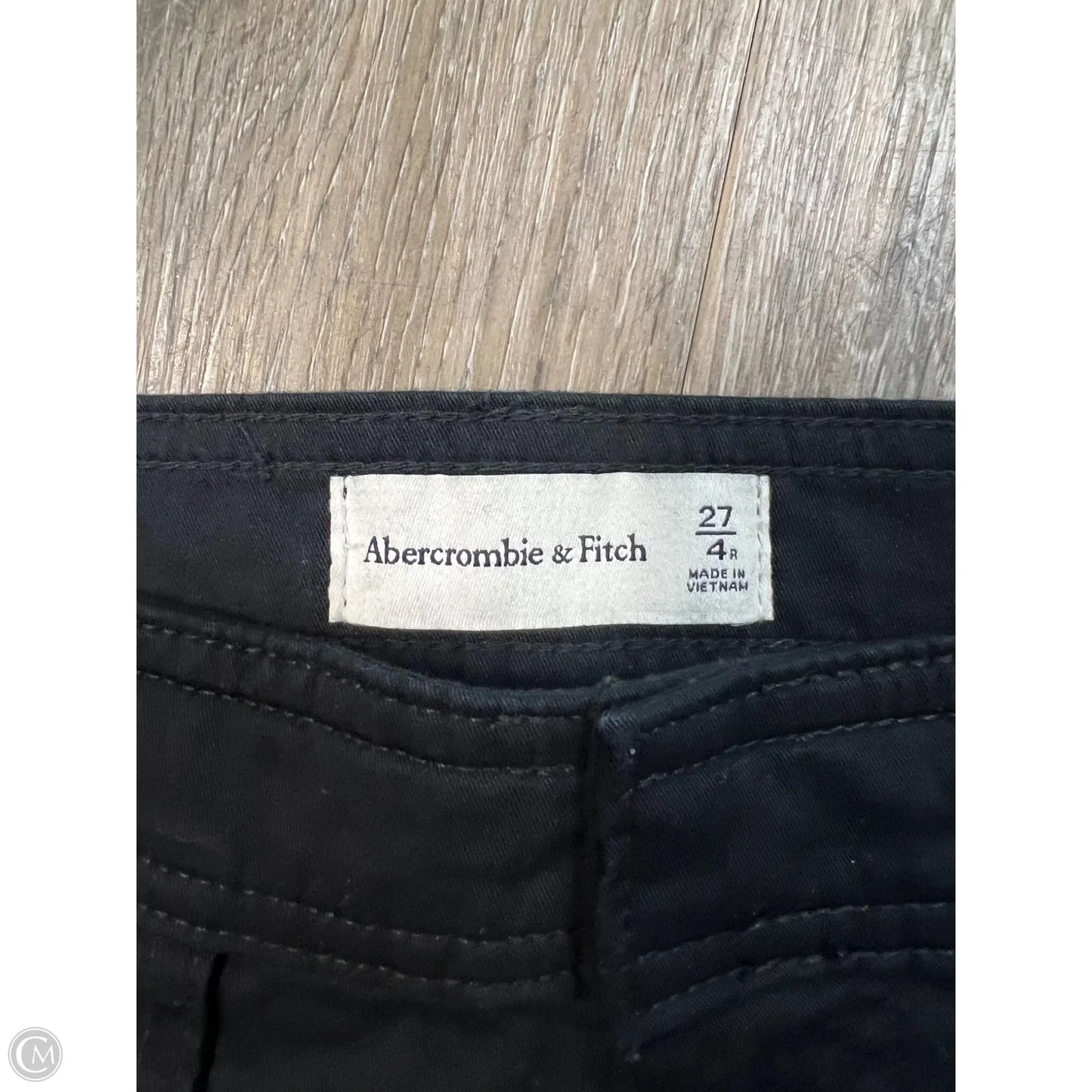 Pants Cargo & Utility By Abercrombie And Fitch In Black, Size: 4/27