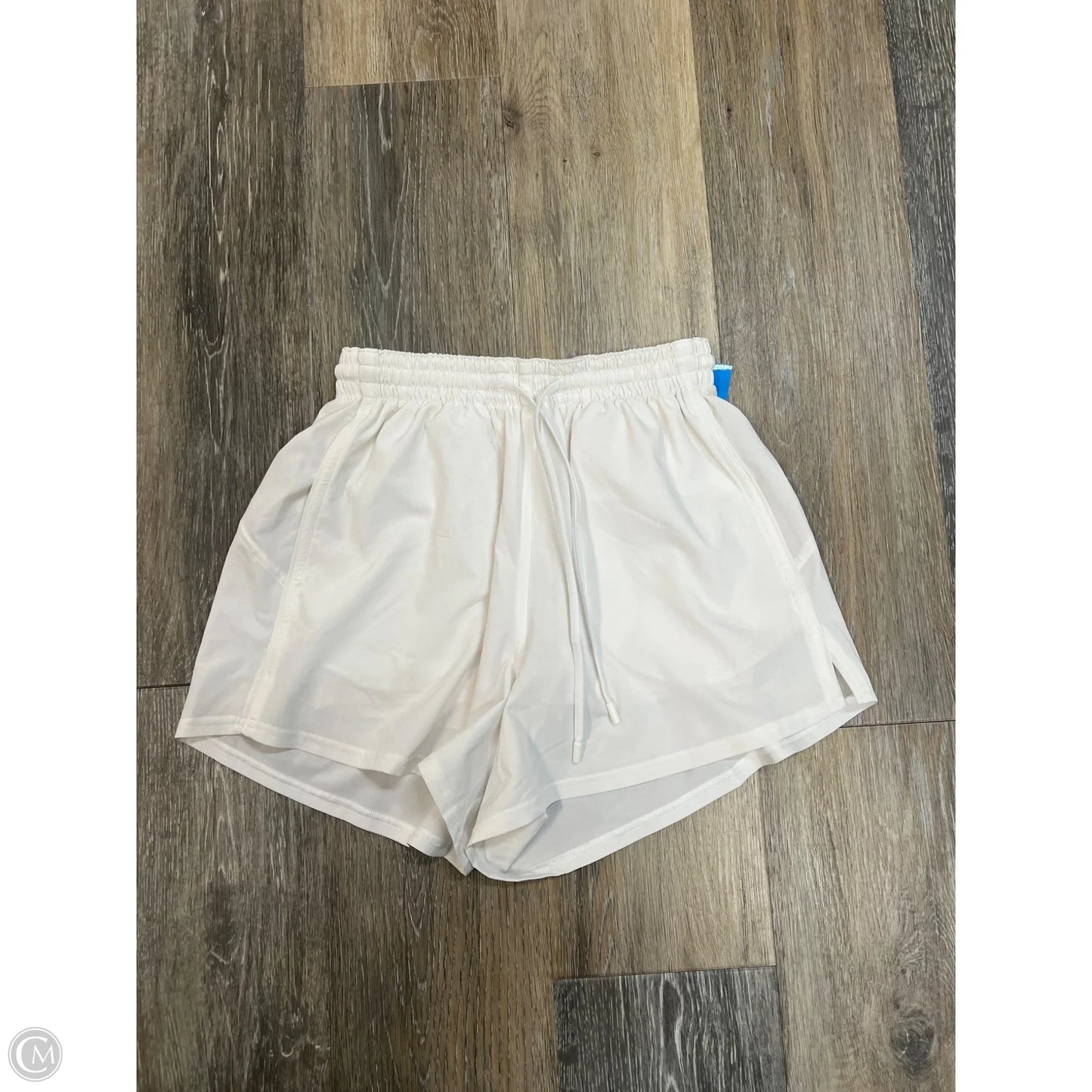 Athletic Shorts By Lululemon In White, Size: 2