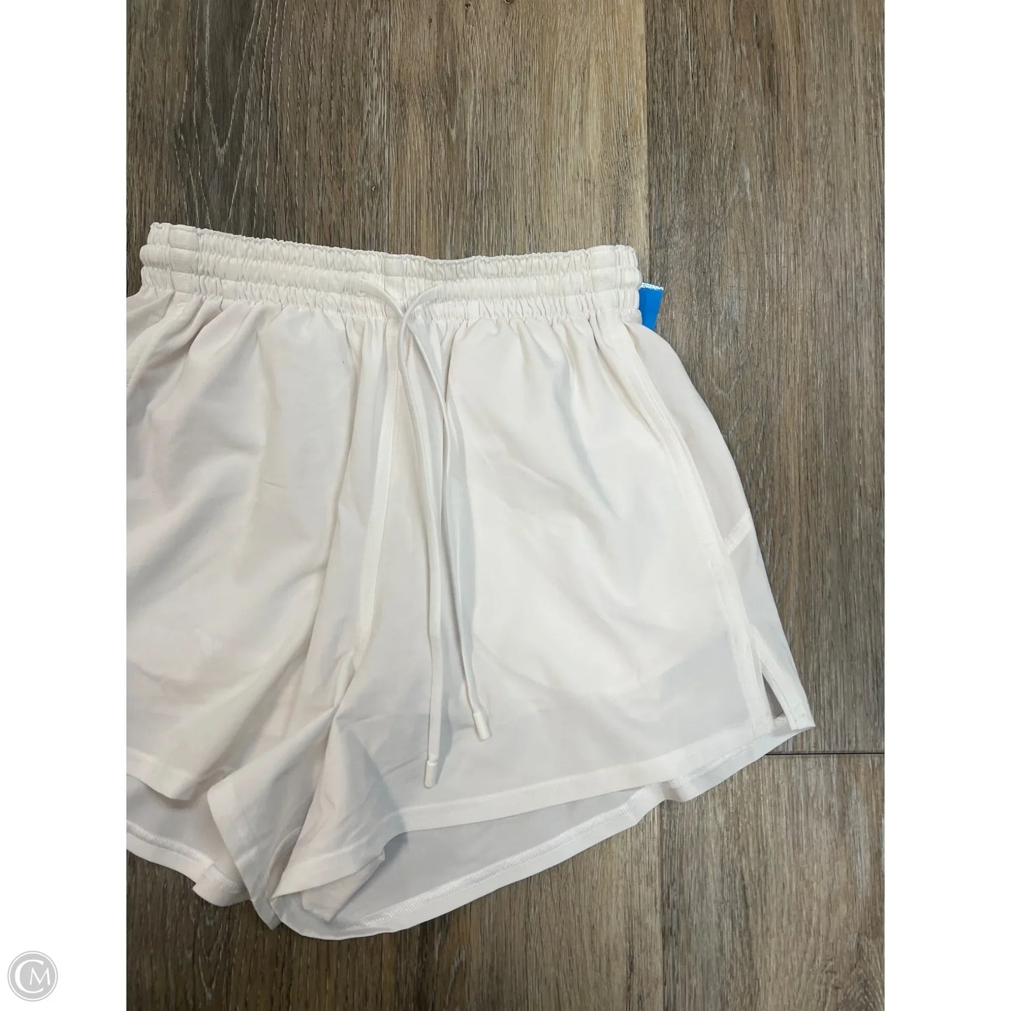 Athletic Shorts By Lululemon In White, Size: 2