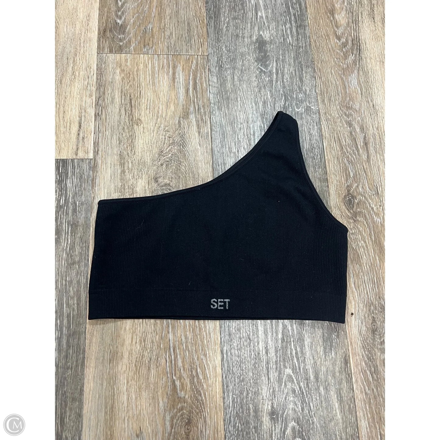 -Athletic Bra By Set Active In Black, Size: M