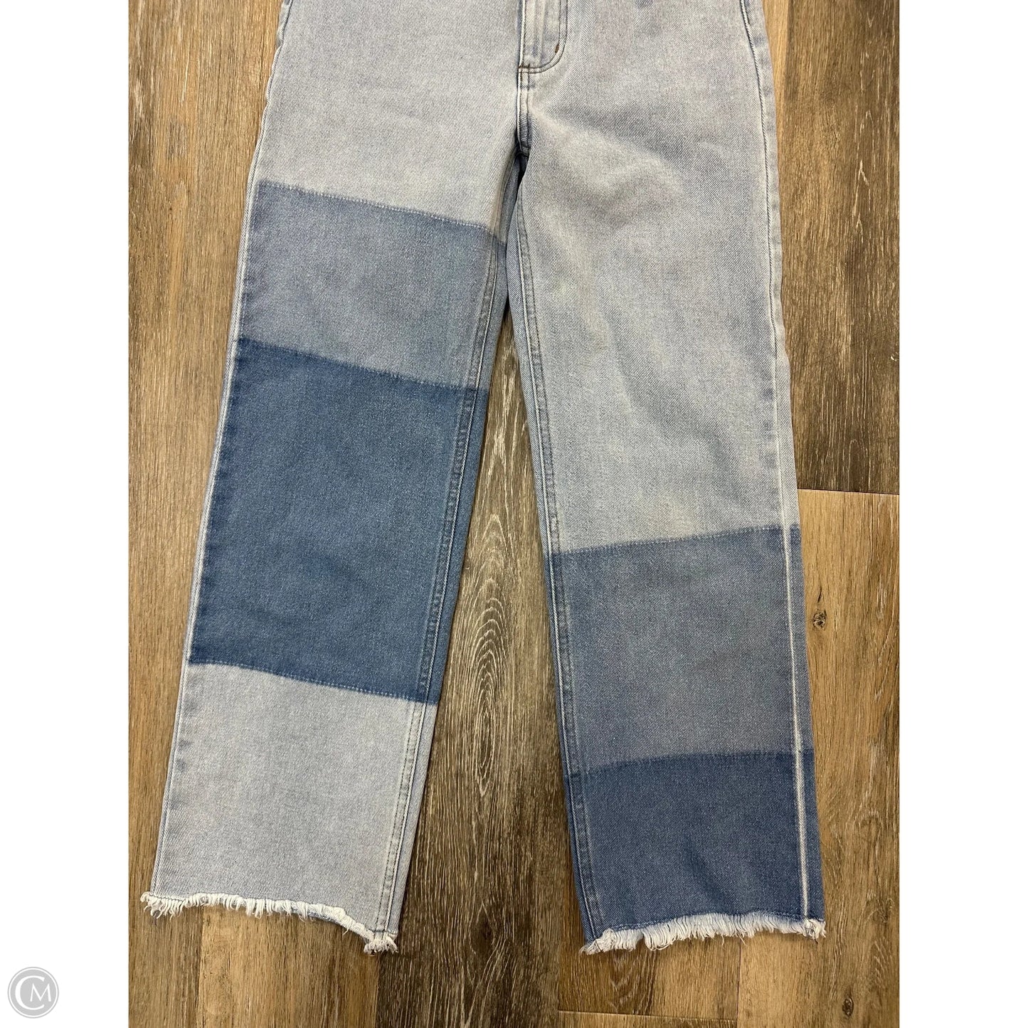 Jeans Straight By Wrangler In Blue Denim, Size: 1/25
