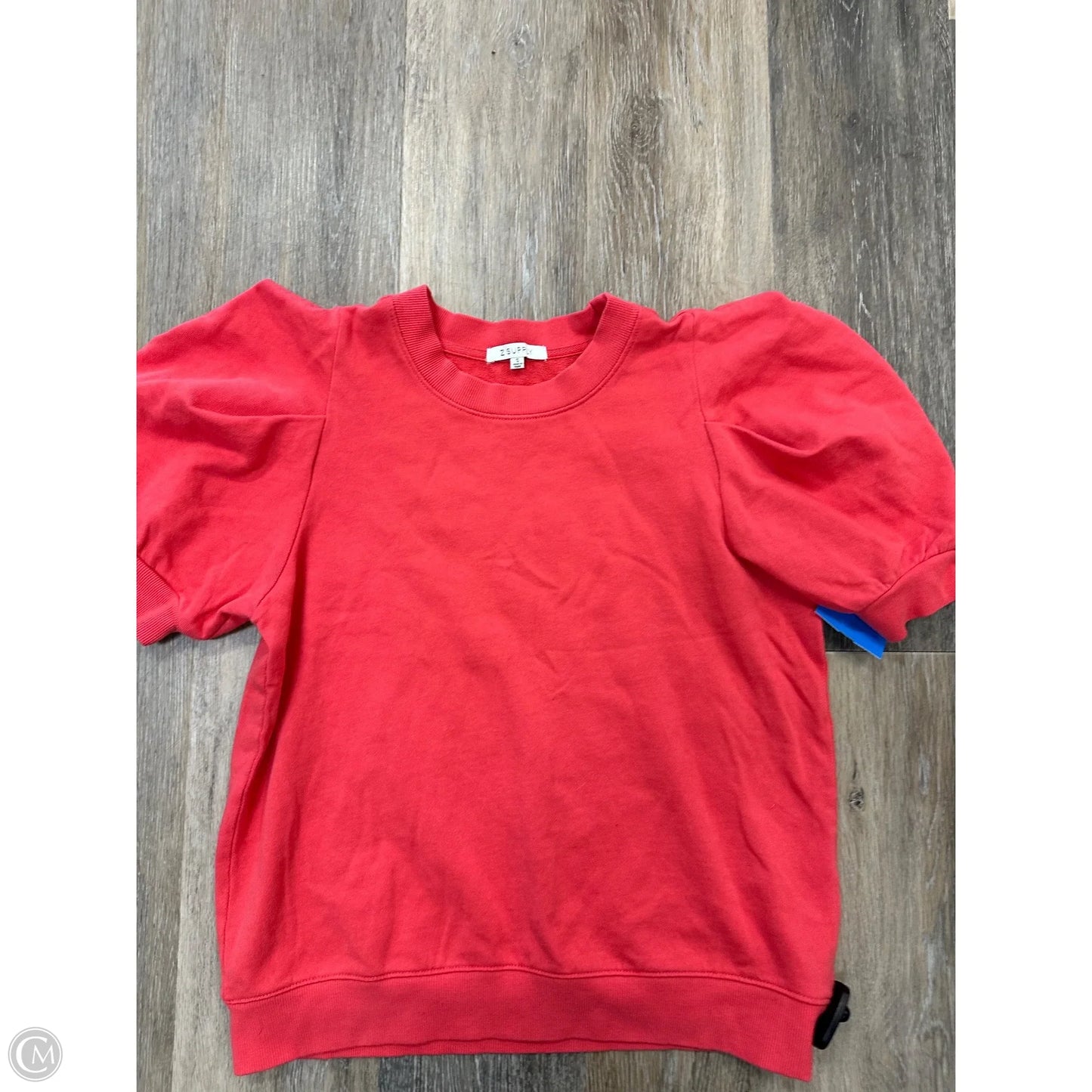Top Short Sleeve By Z Supply In Red, Size: S