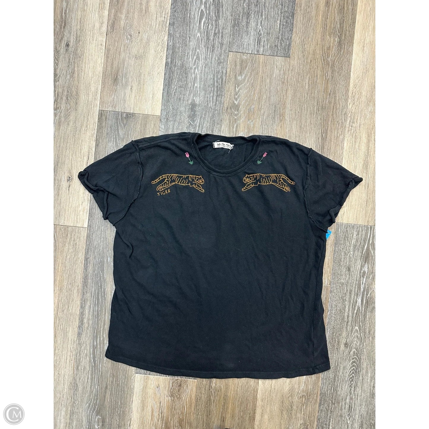 Top Short Sleeve By We The Free In Black, Size: Xs