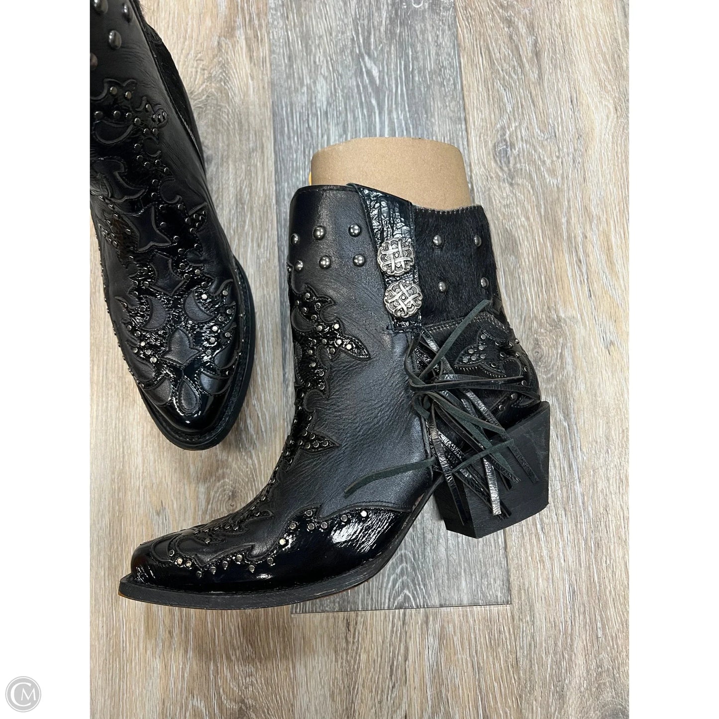 Boots Western By Corral In Black, Size: 10.5