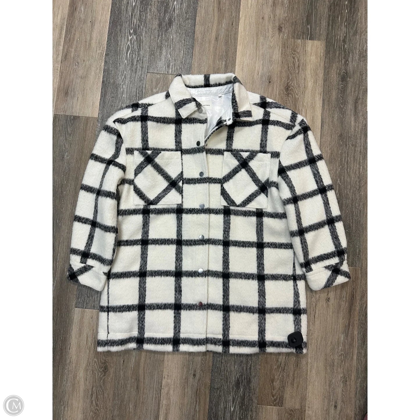 Jacket Other By 7 Diamonds In Plaid Pattern, Size: Xl