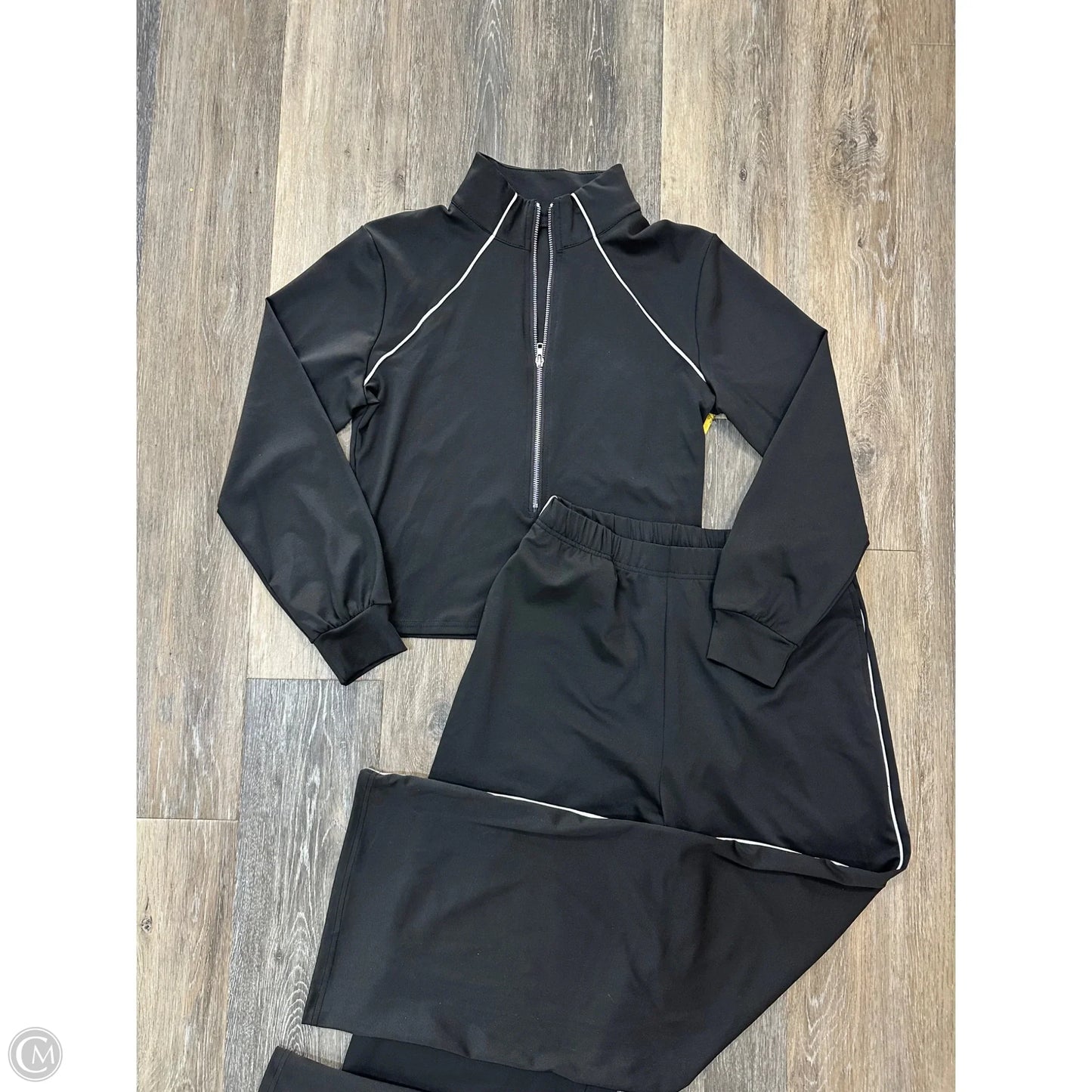 Athletic Pants 2pc By Clothes Mentor In Black, Size: S