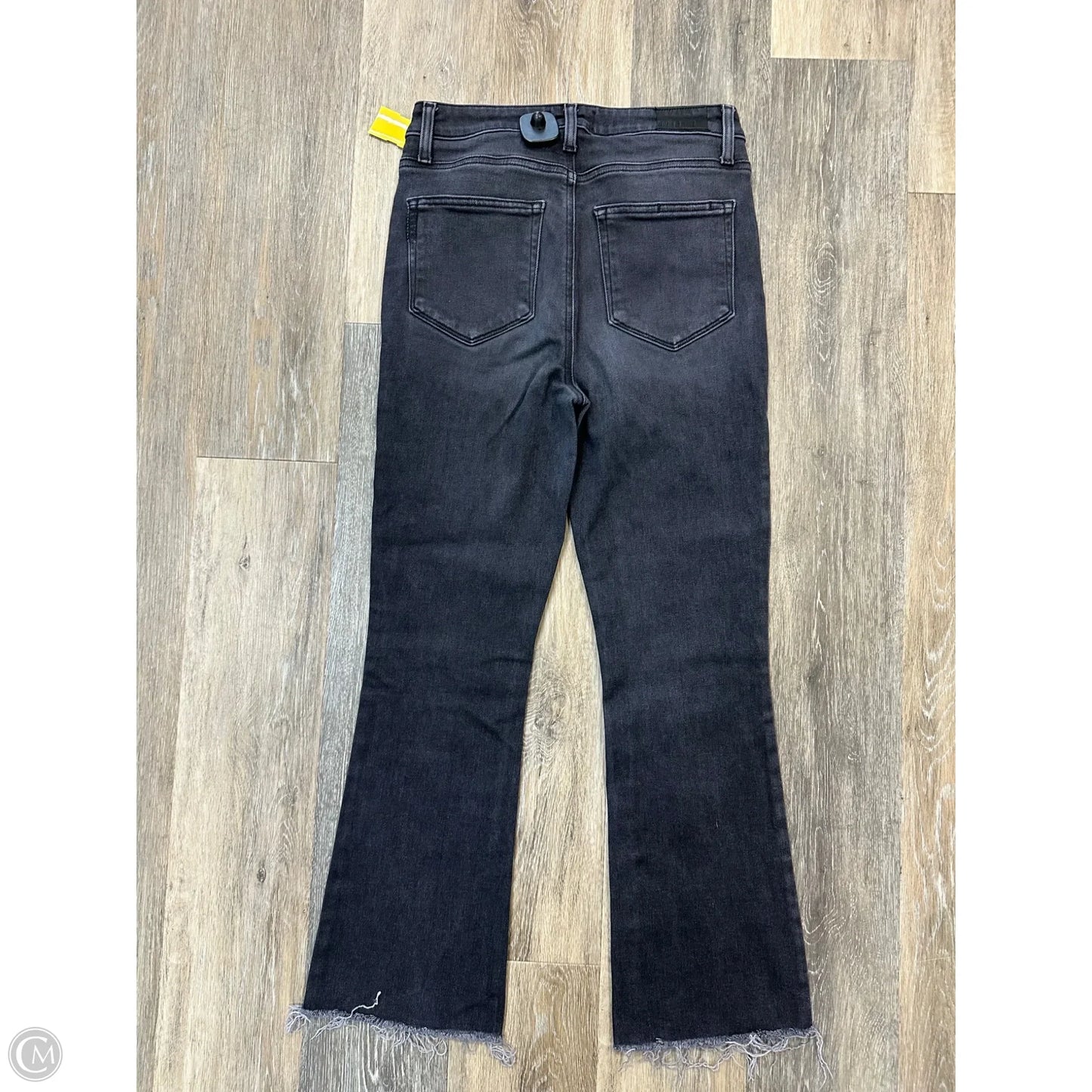 Jeans Flared By Paige In Grey Denim, Size: 8