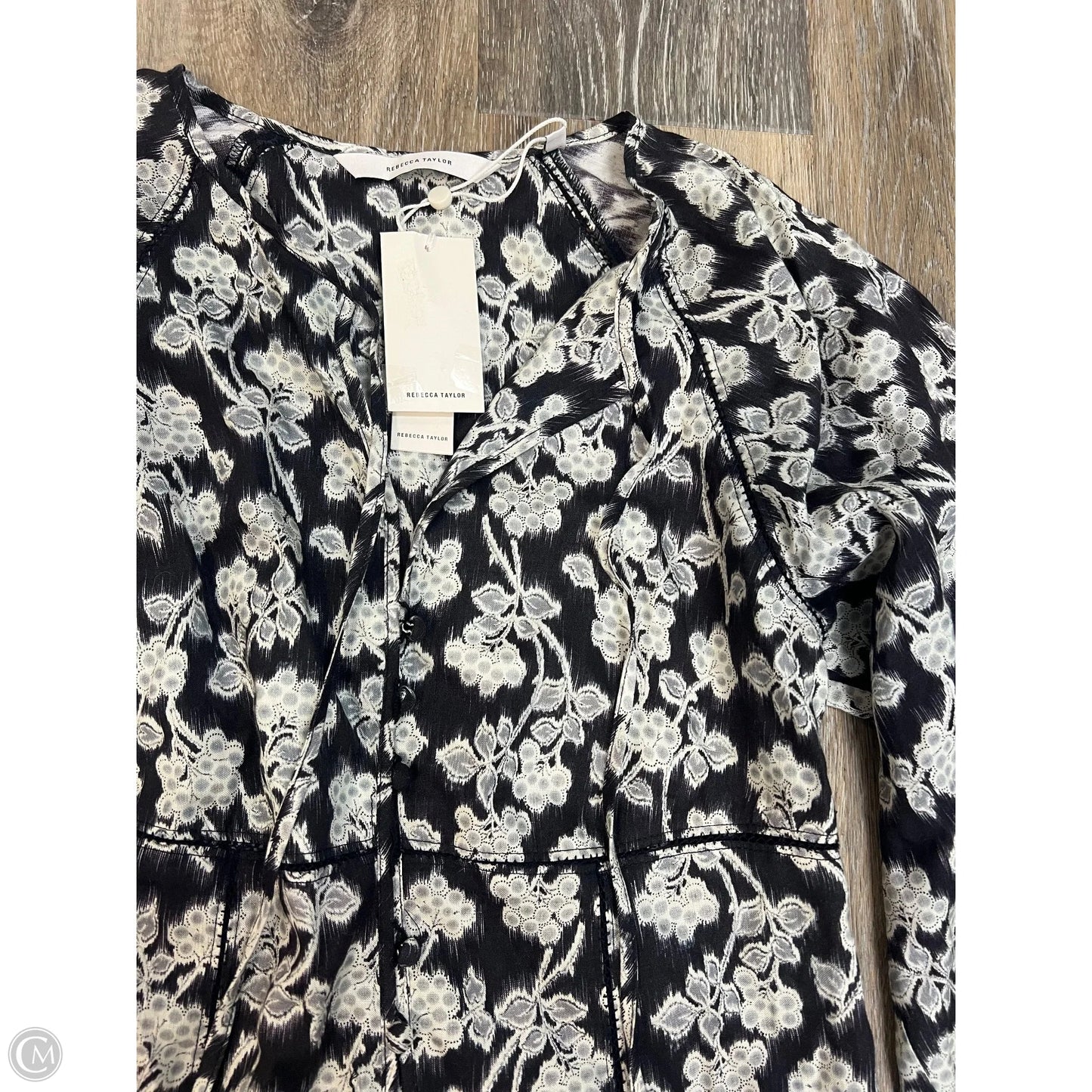 Dress Casual Maxi By Rebecca Taylor In Floral Print, Size: 2