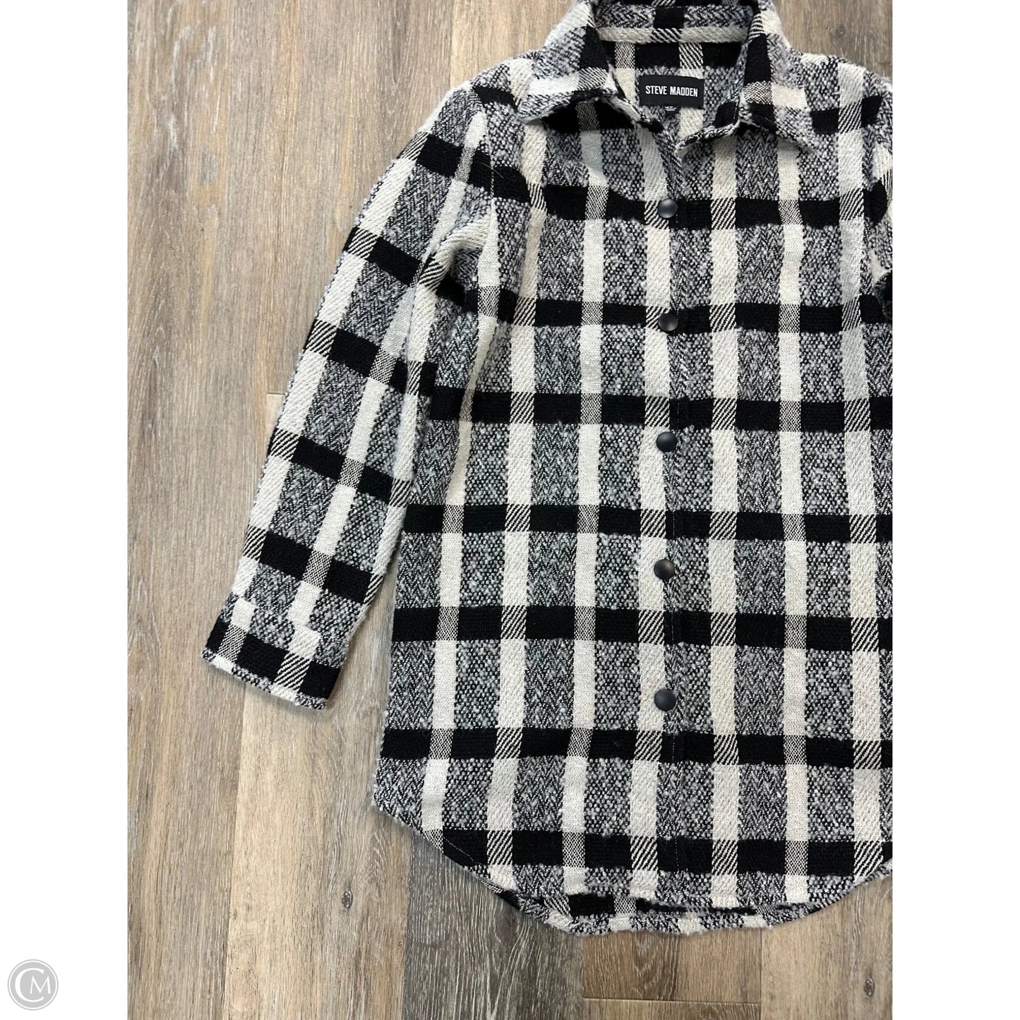 Jacket Other By Steve Madden In Black & Cream, Size: Xs
