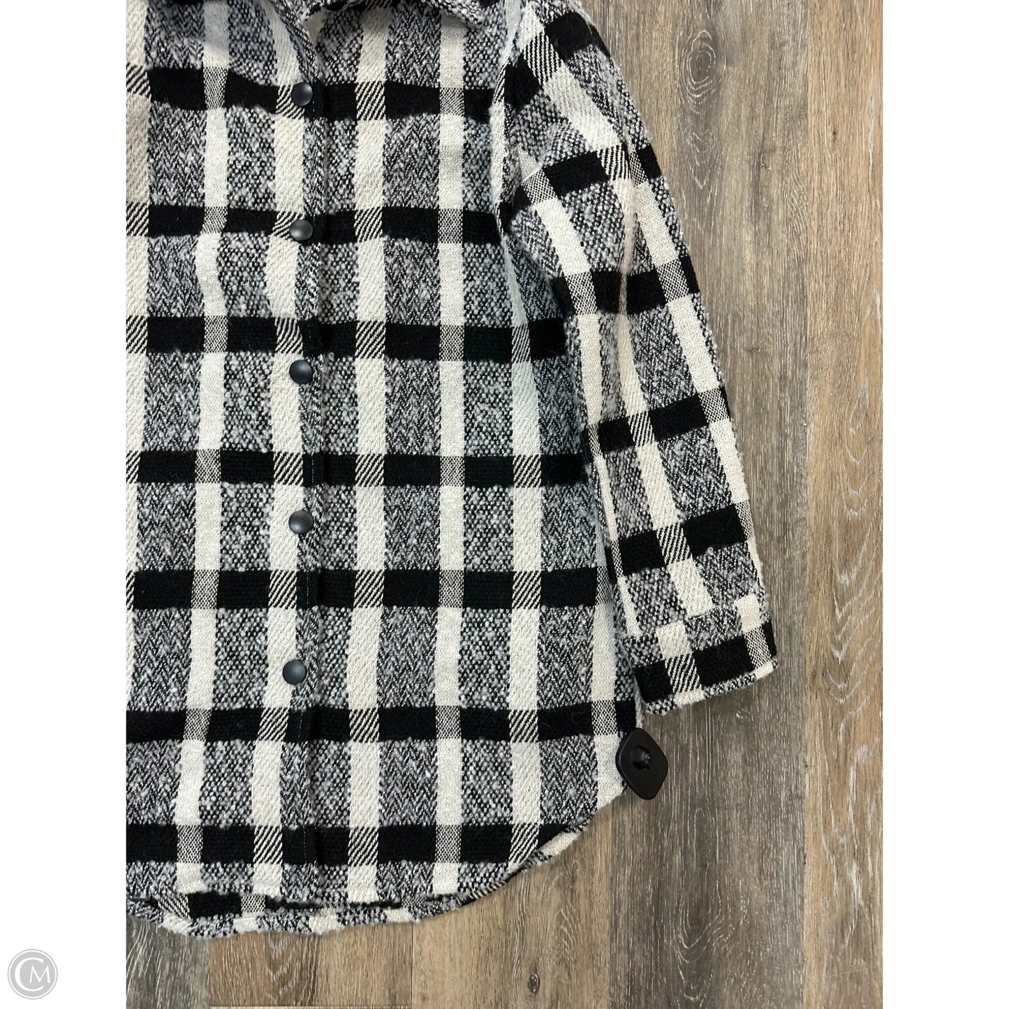 Jacket Other By Steve Madden In Black & Cream, Size: Xs