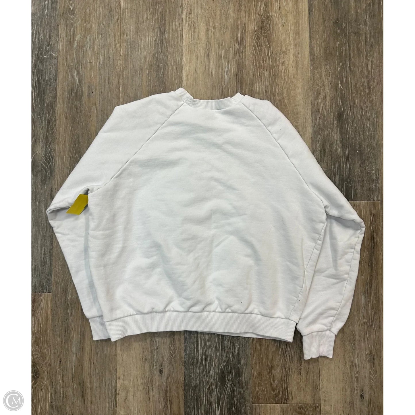 Sweatshirt Designer By Tory Burch In White, Size: S