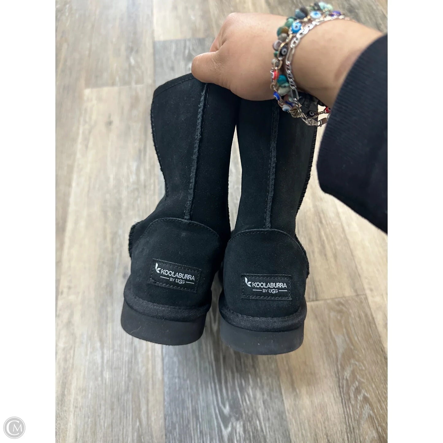 Boots Designer By Ugg In Black, Size: 7