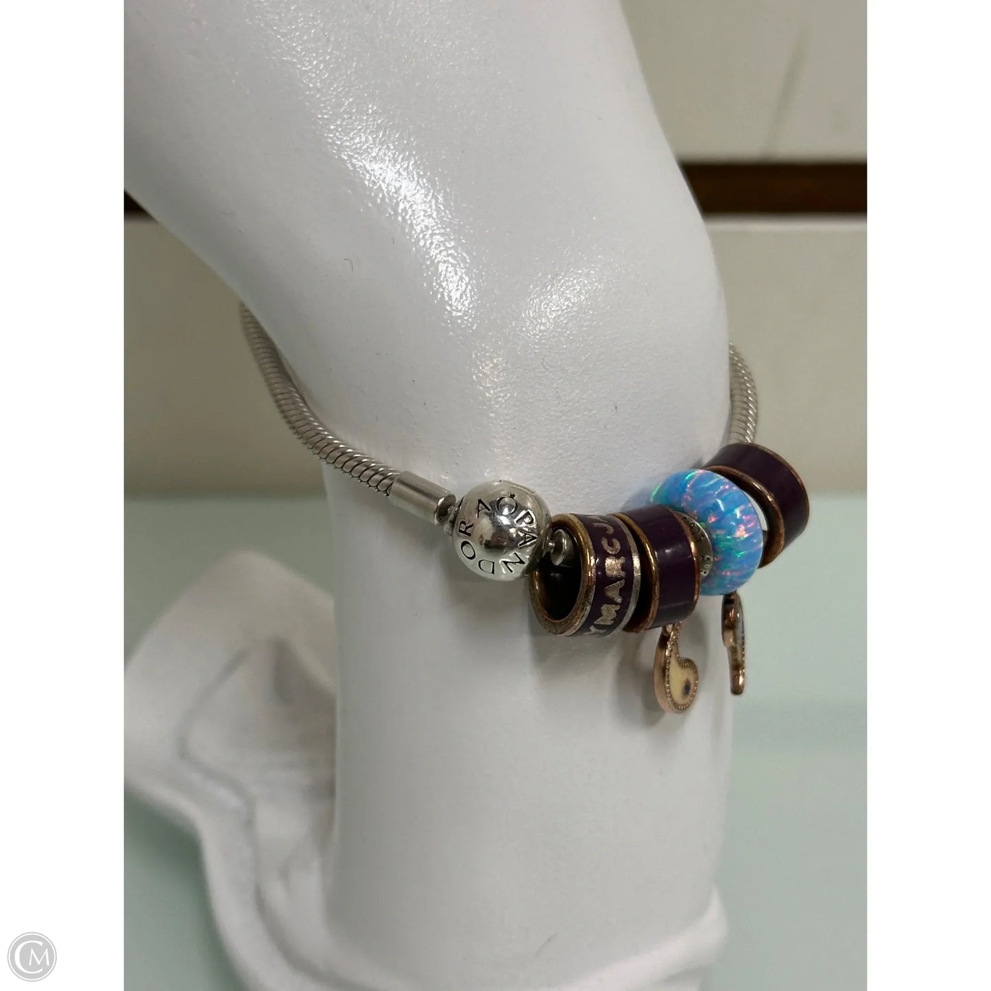 Bracelet Sterling Silver By Pandora, Size: 06 Piece Set