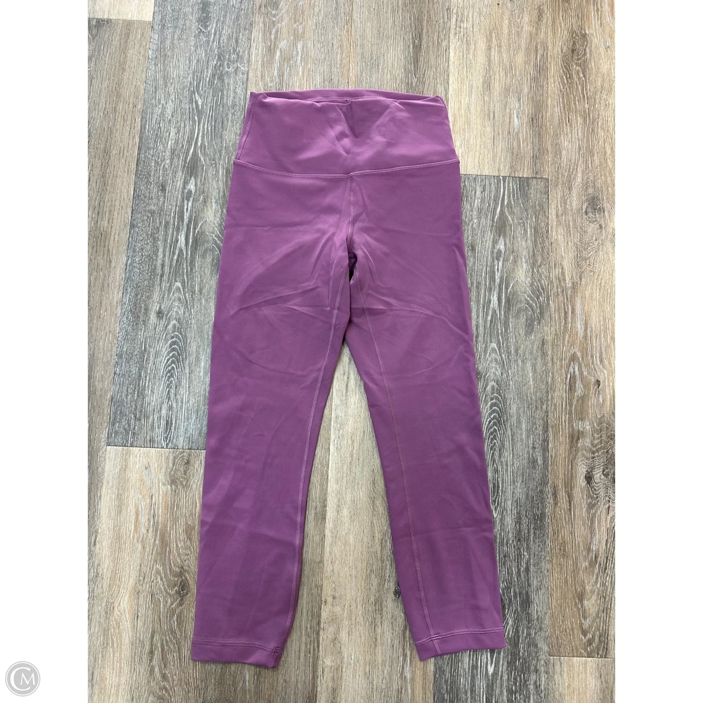 Athletic Leggings By Lululemon In Purple, Size: 6