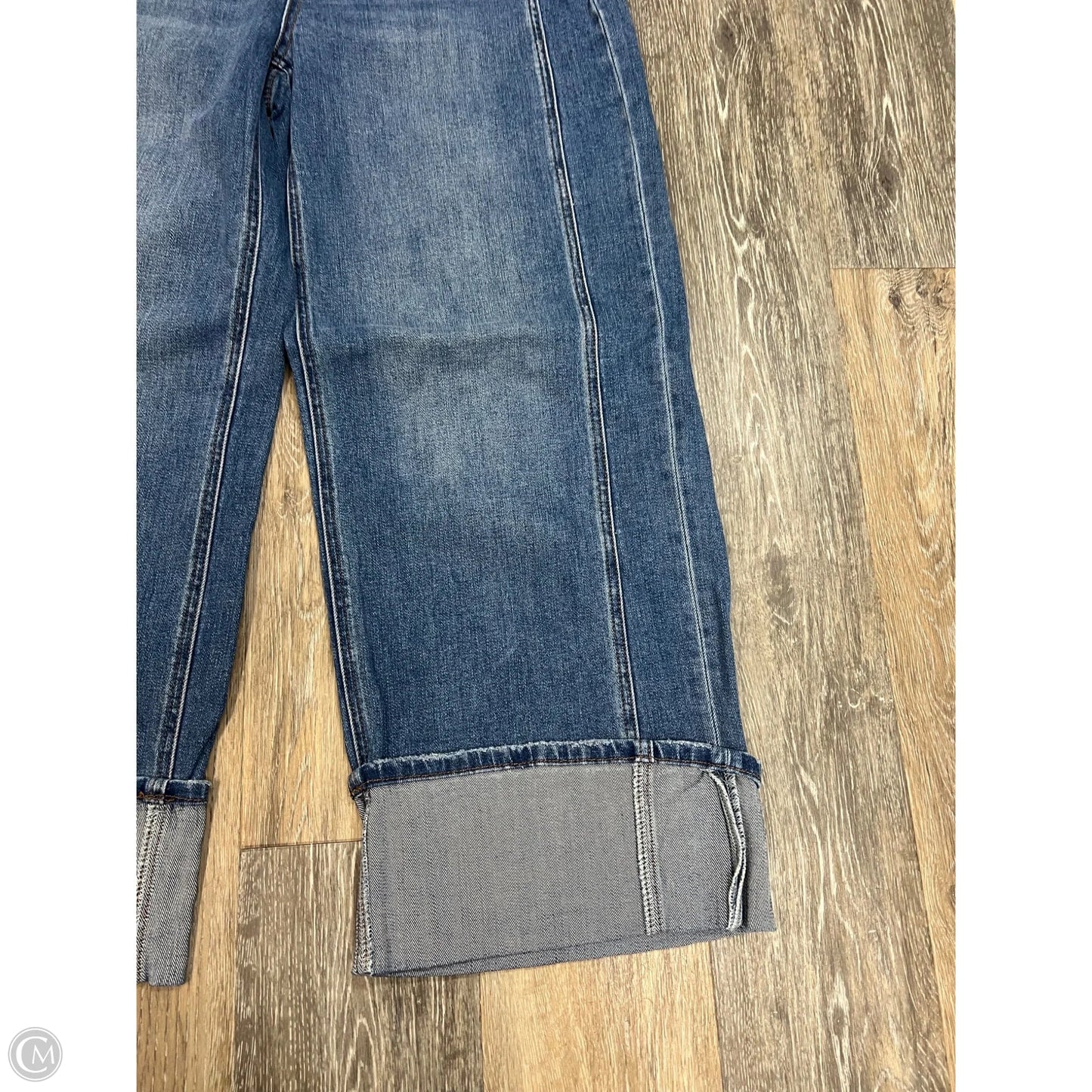 Jeans Wide Leg By Flying Monkey In Blue Denim, Size: 10/30