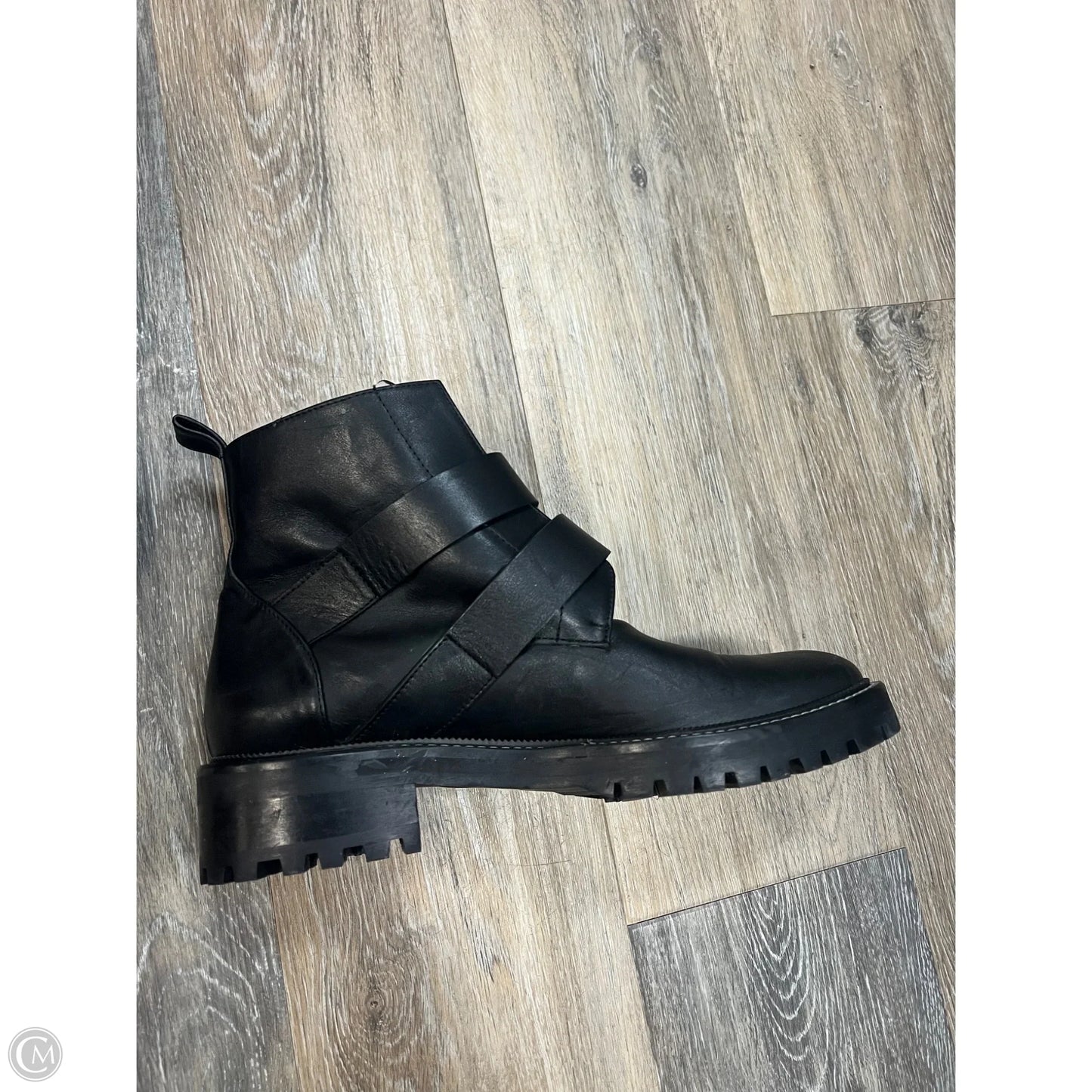 Boots Leather By Freda Salvador In Black, Size: 8.5