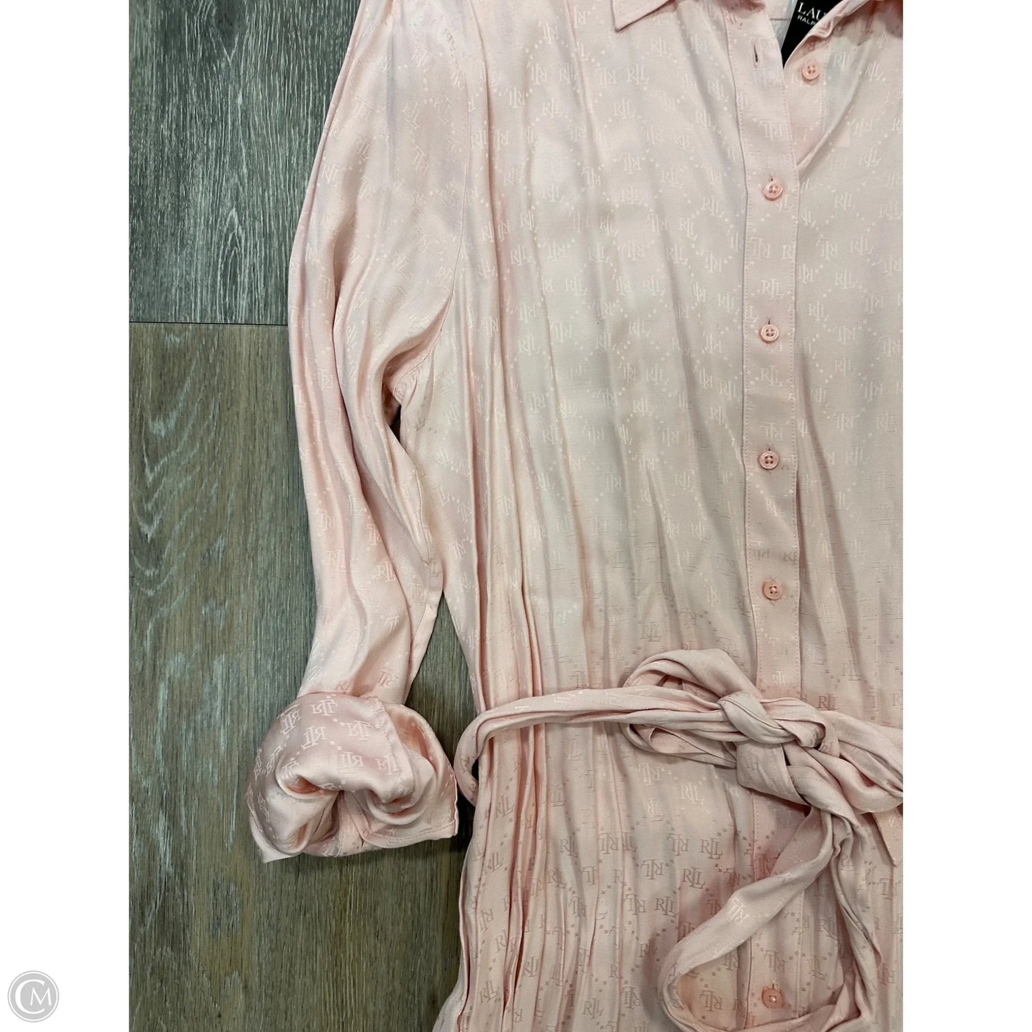 Dress Casual Maxi By Lauren By Ralph Lauren In Pink, Size: 18
