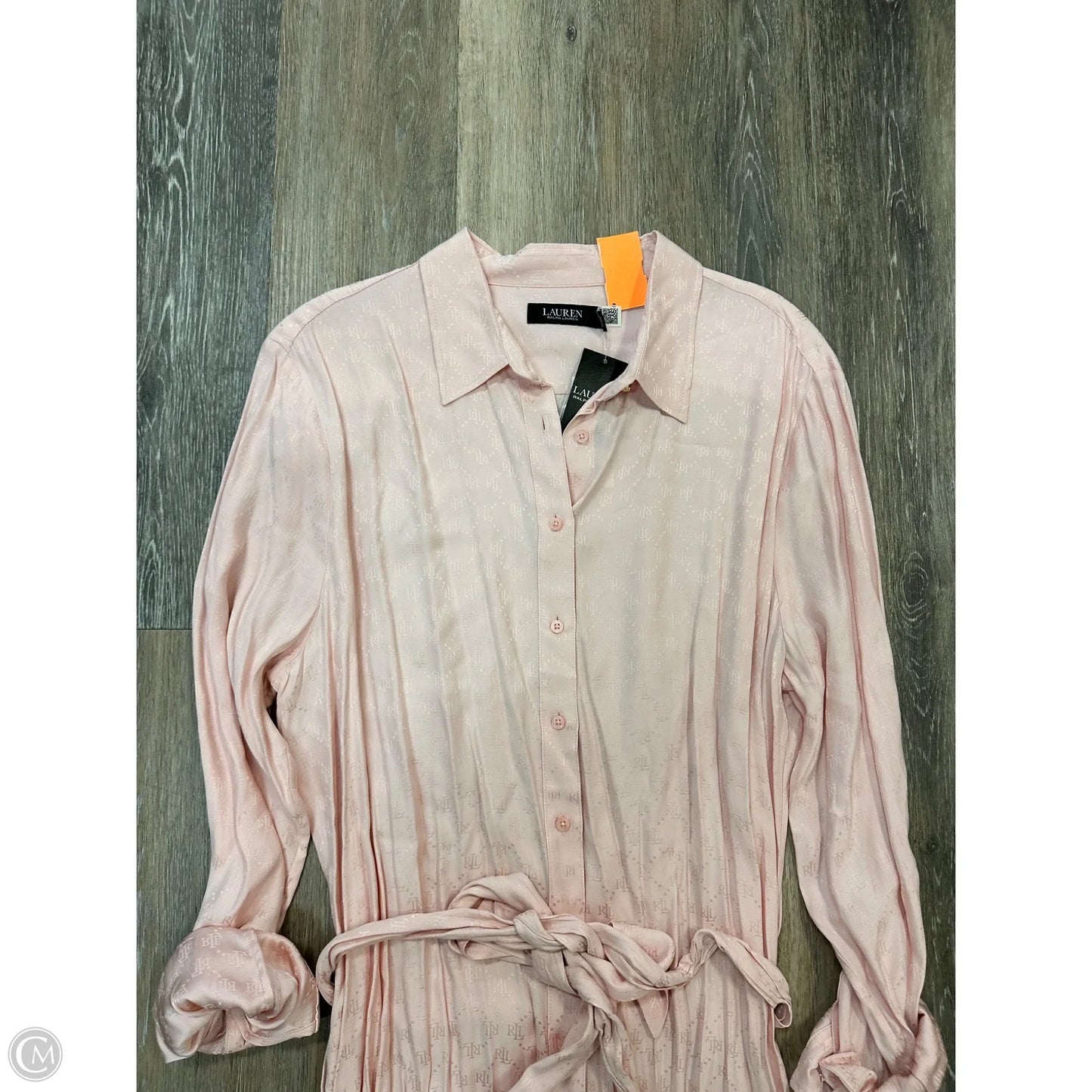 Dress Casual Maxi By Lauren By Ralph Lauren In Pink, Size: 18