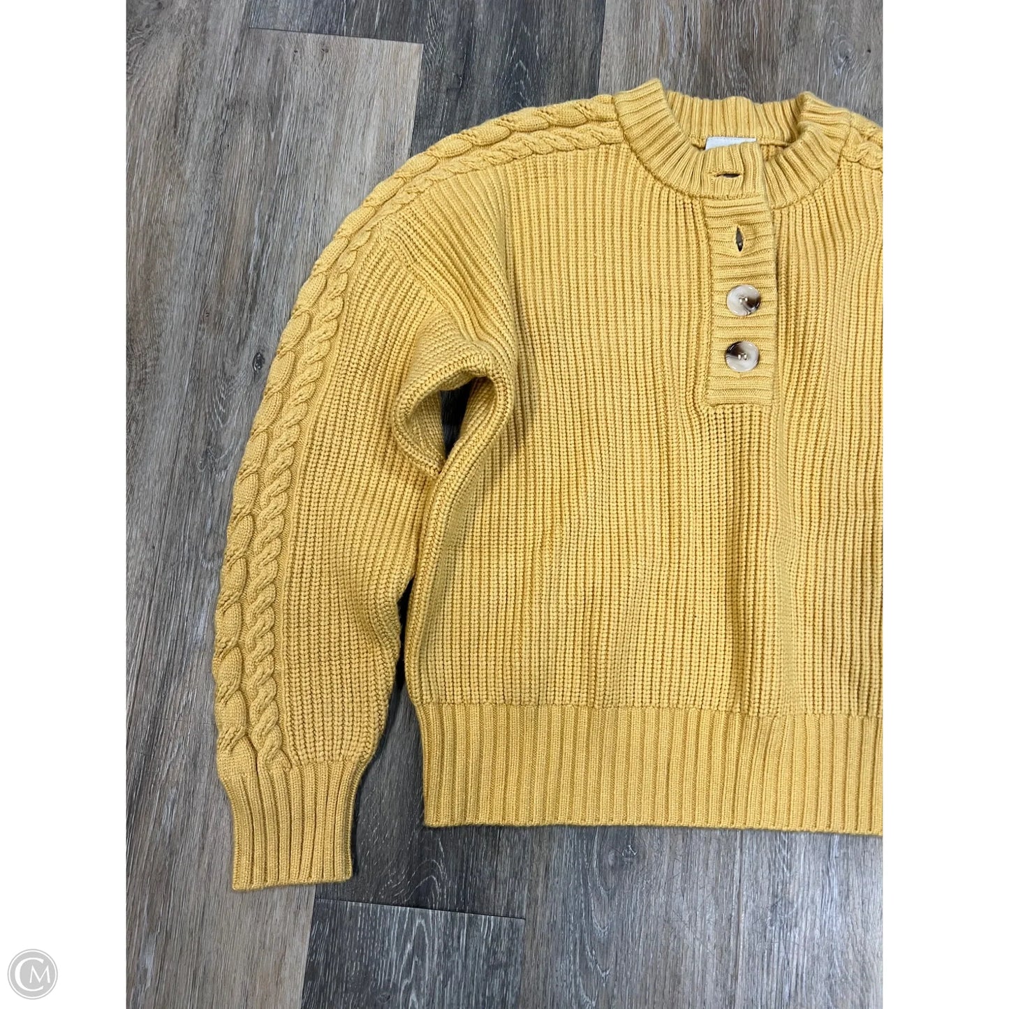 -Sweater By Varley In Yellow, Size: M