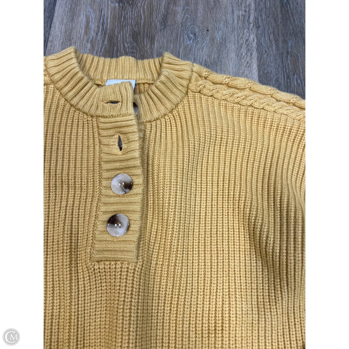 -Sweater By Varley In Yellow, Size: M