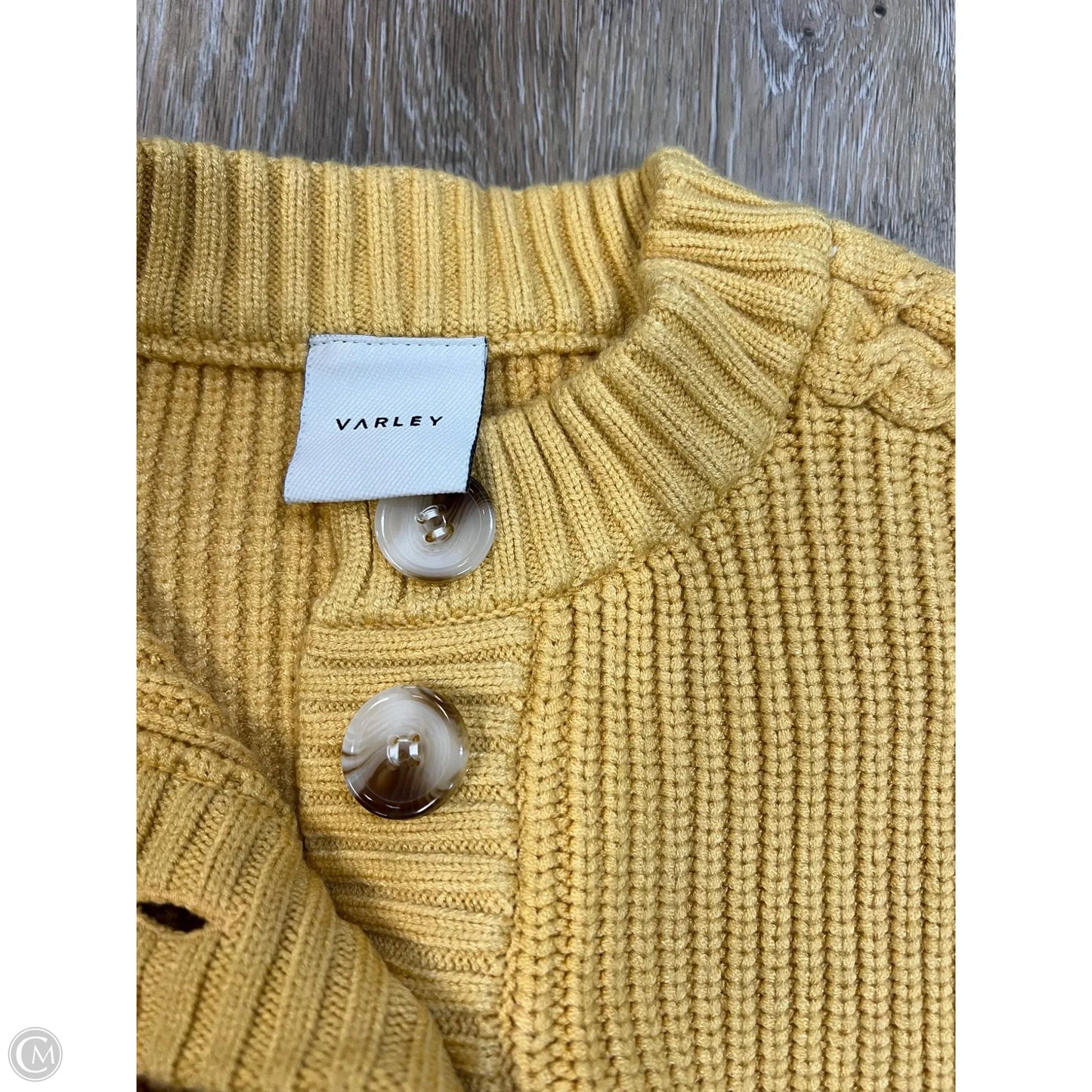 -Sweater By Varley In Yellow, Size: M