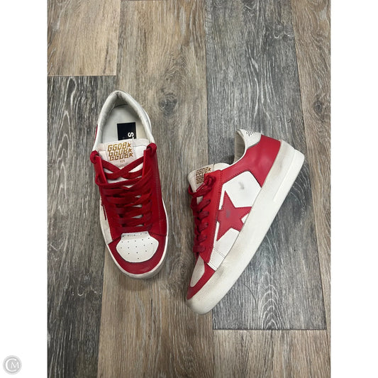 Shoes Luxury Designer By Golden Goose In Red, Size: 6/36