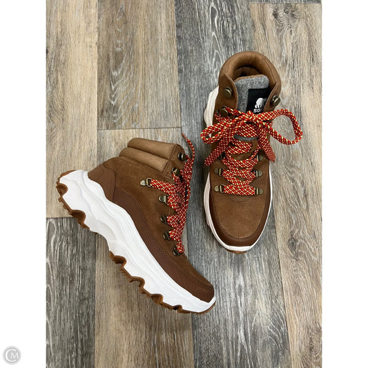 Boots Snow By Sorel In Tan, Size: 8.5