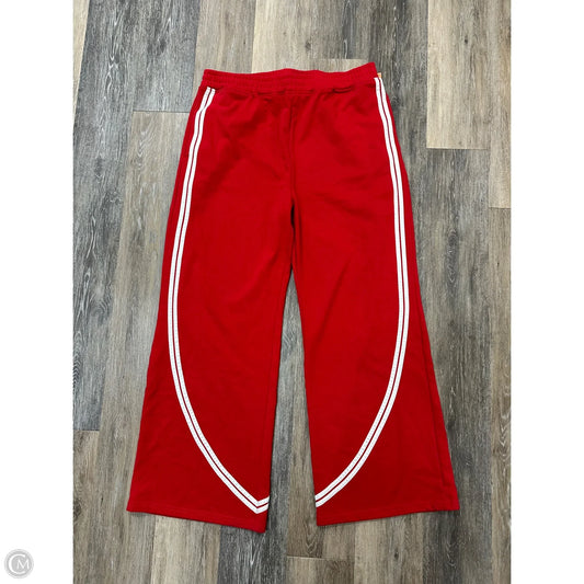 Athletic Pants By Jade In Red, Size: 1x