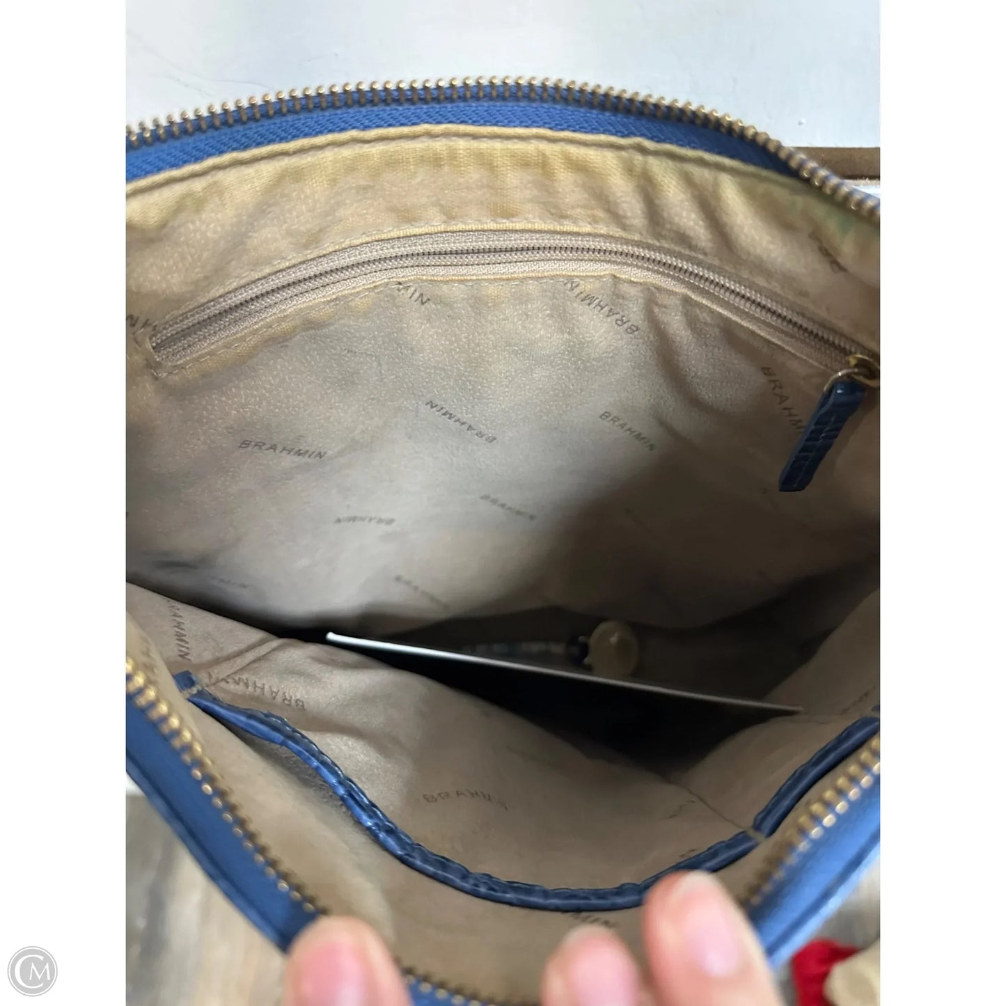 Crossbody Designer By Brahmin, Size: Medium
