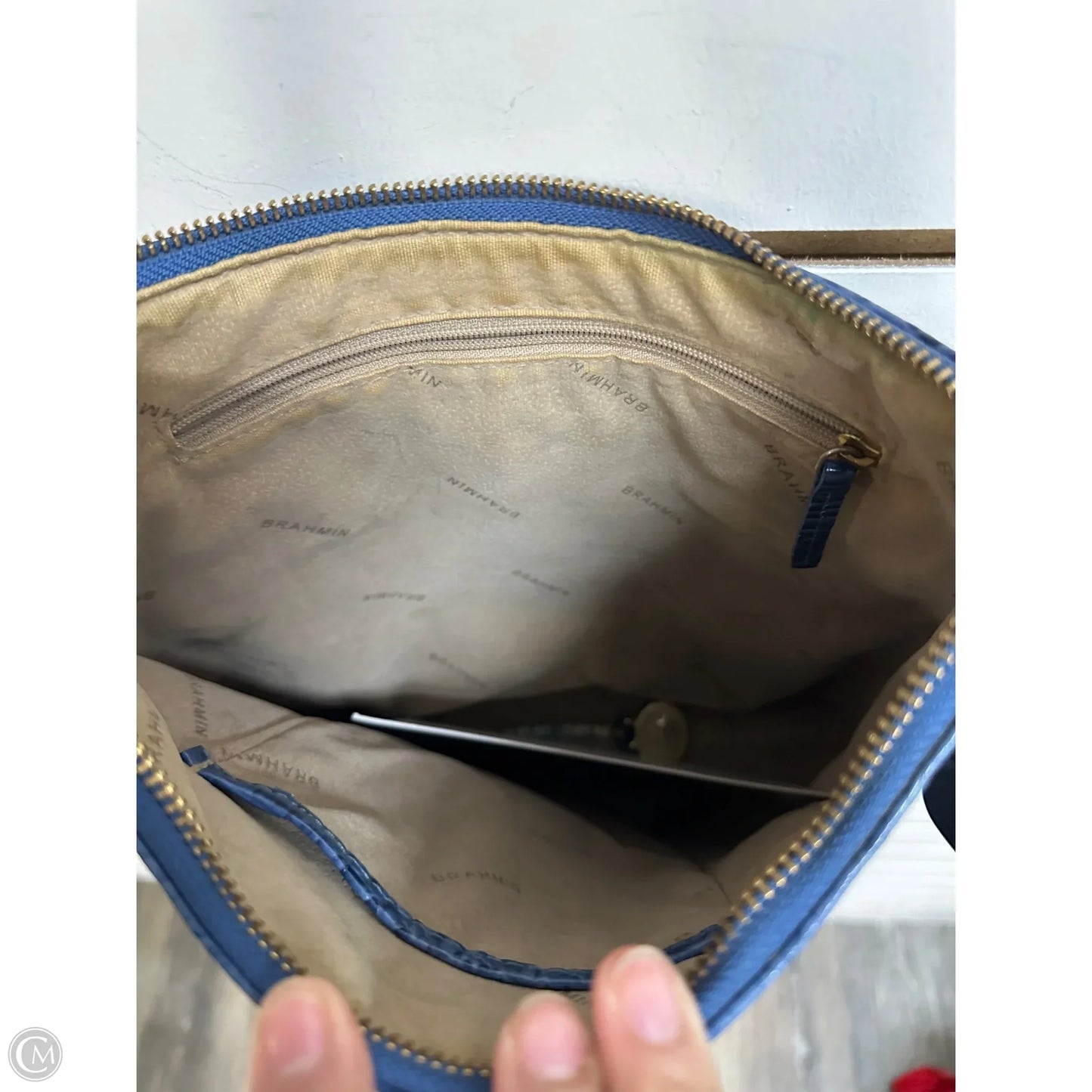 Crossbody Designer By Brahmin, Size: Medium