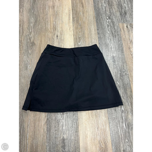 Athletic Skort By Lou Keith In Black, Size: Xs