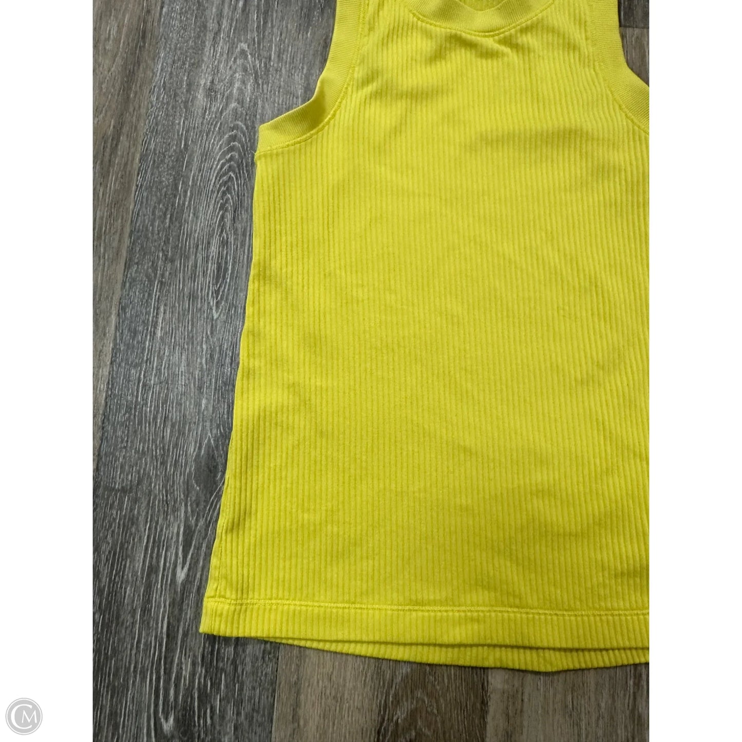 Athletic Tank Top By Calia In Yellow, Size: S