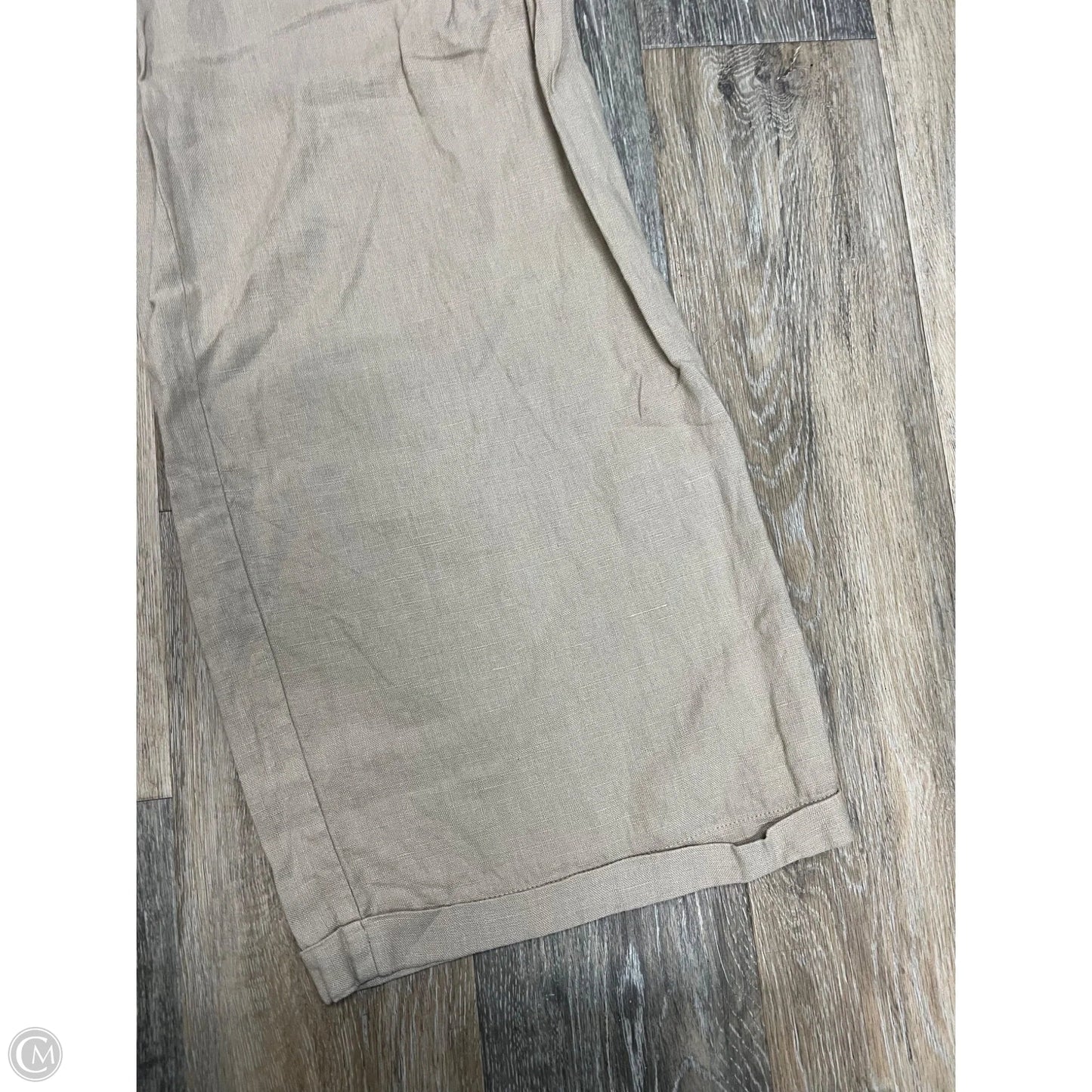 Pants Linen By Free People In Tan, Size: 4