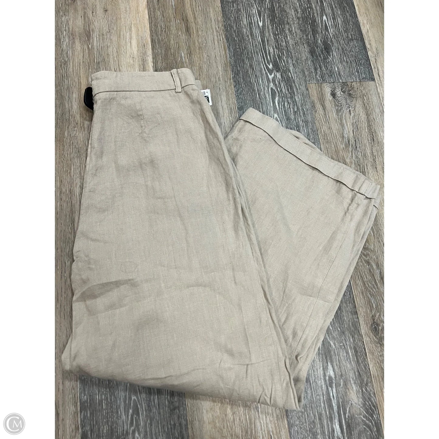 Pants Linen By Free People In Tan, Size: 4