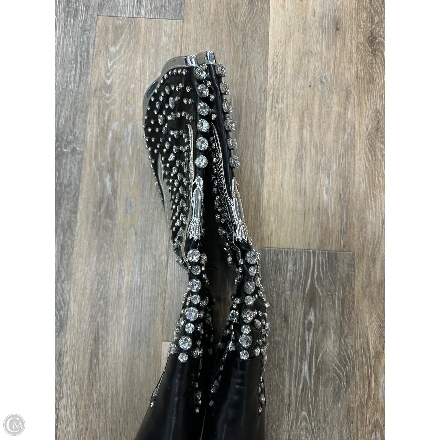 Boots Western By Azalea Wang In Black, Size: 8.5