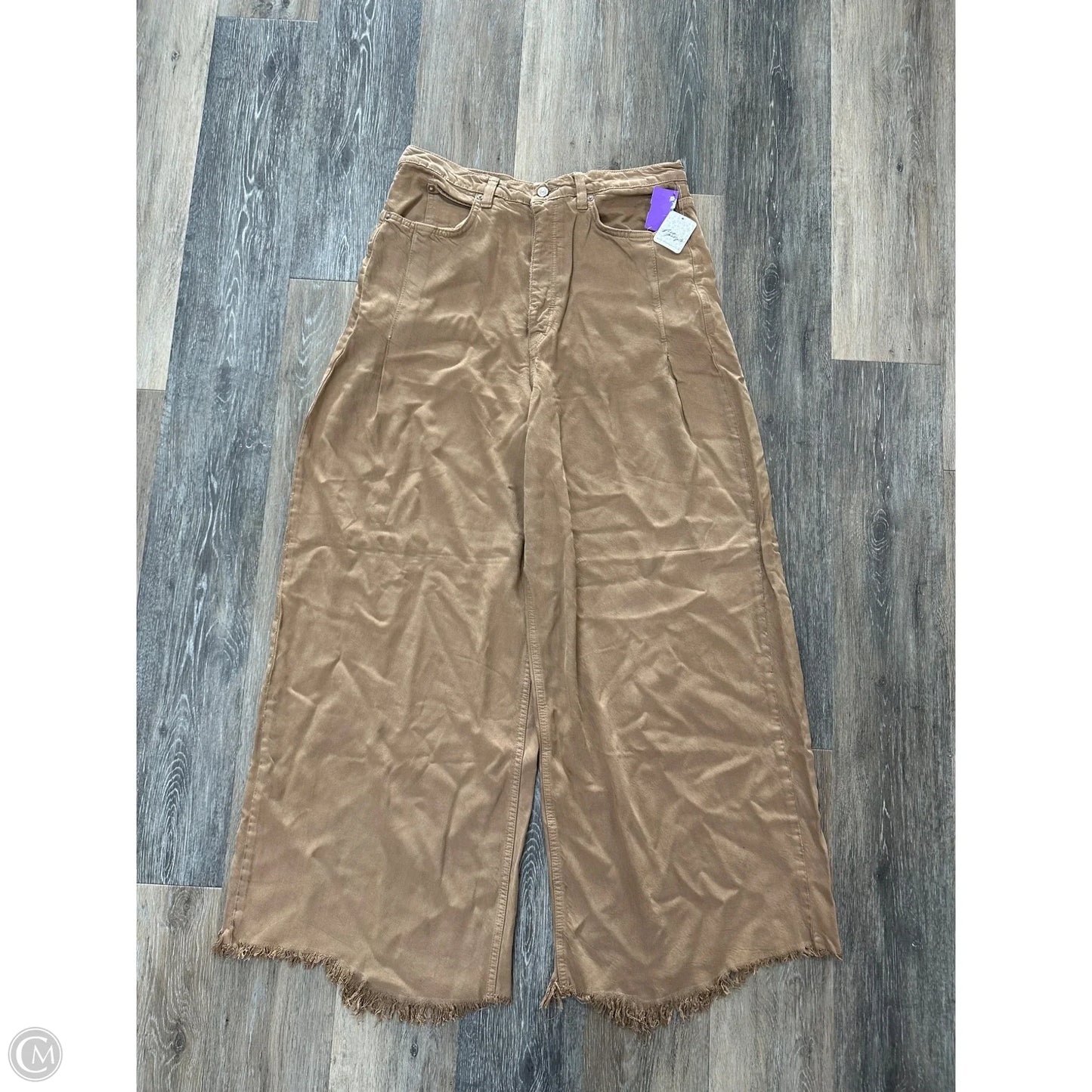 Pants Wide Leg By We The Free In Tan, Size: 14