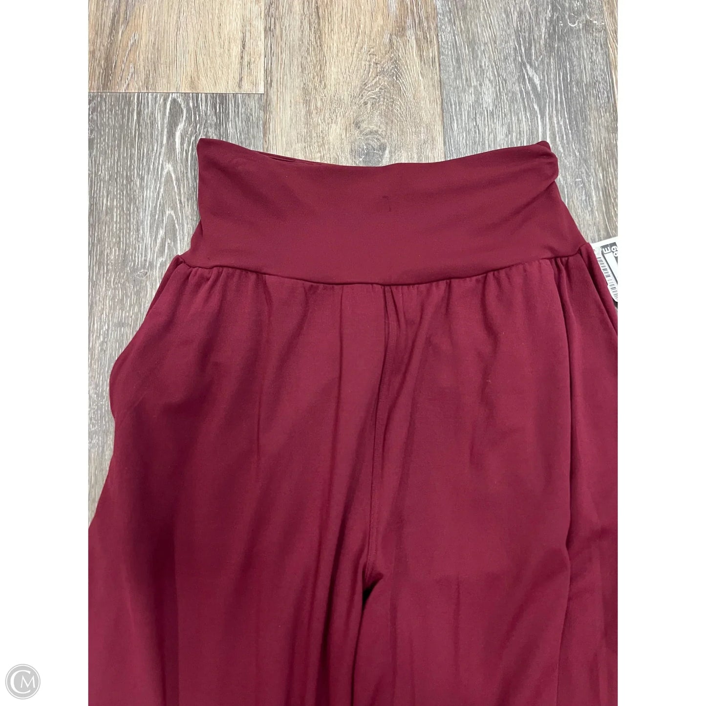 Athletic Pants By Lululemon In Red, Size: Xs