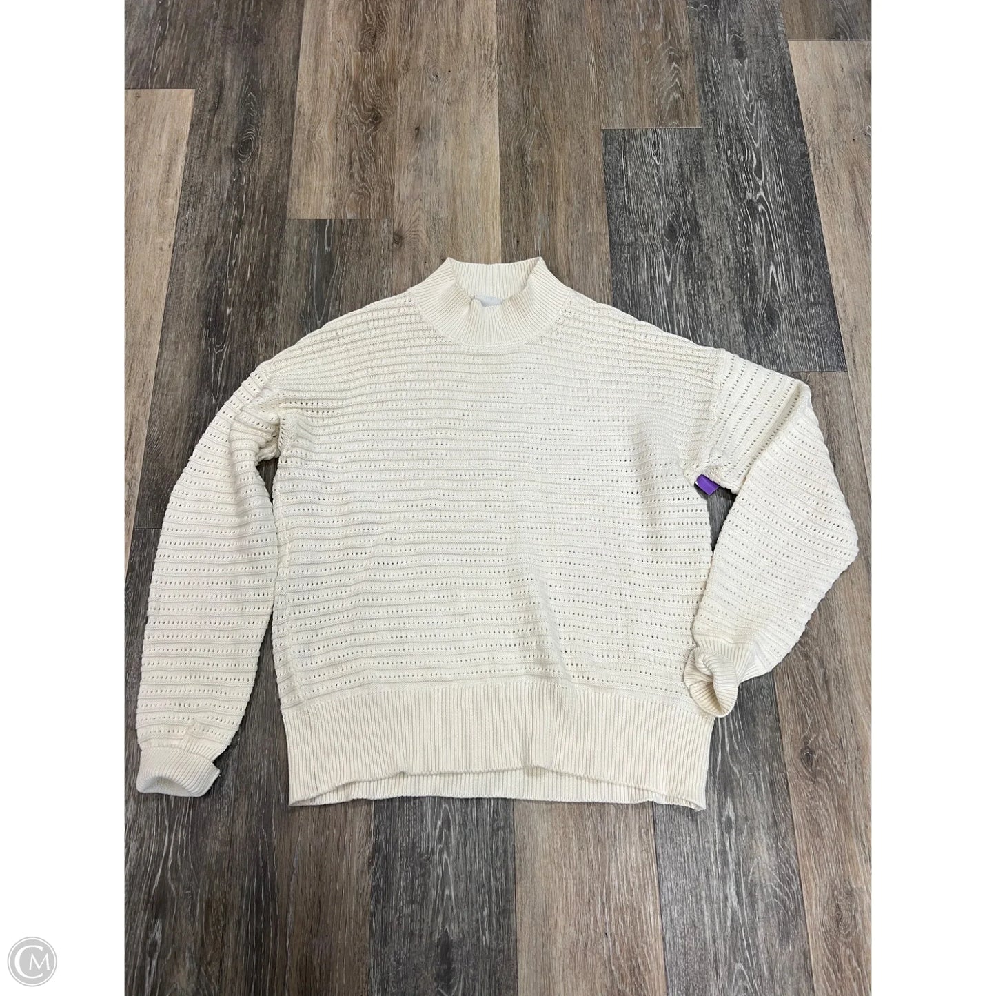Sweater By Varley In Cream, Size: M