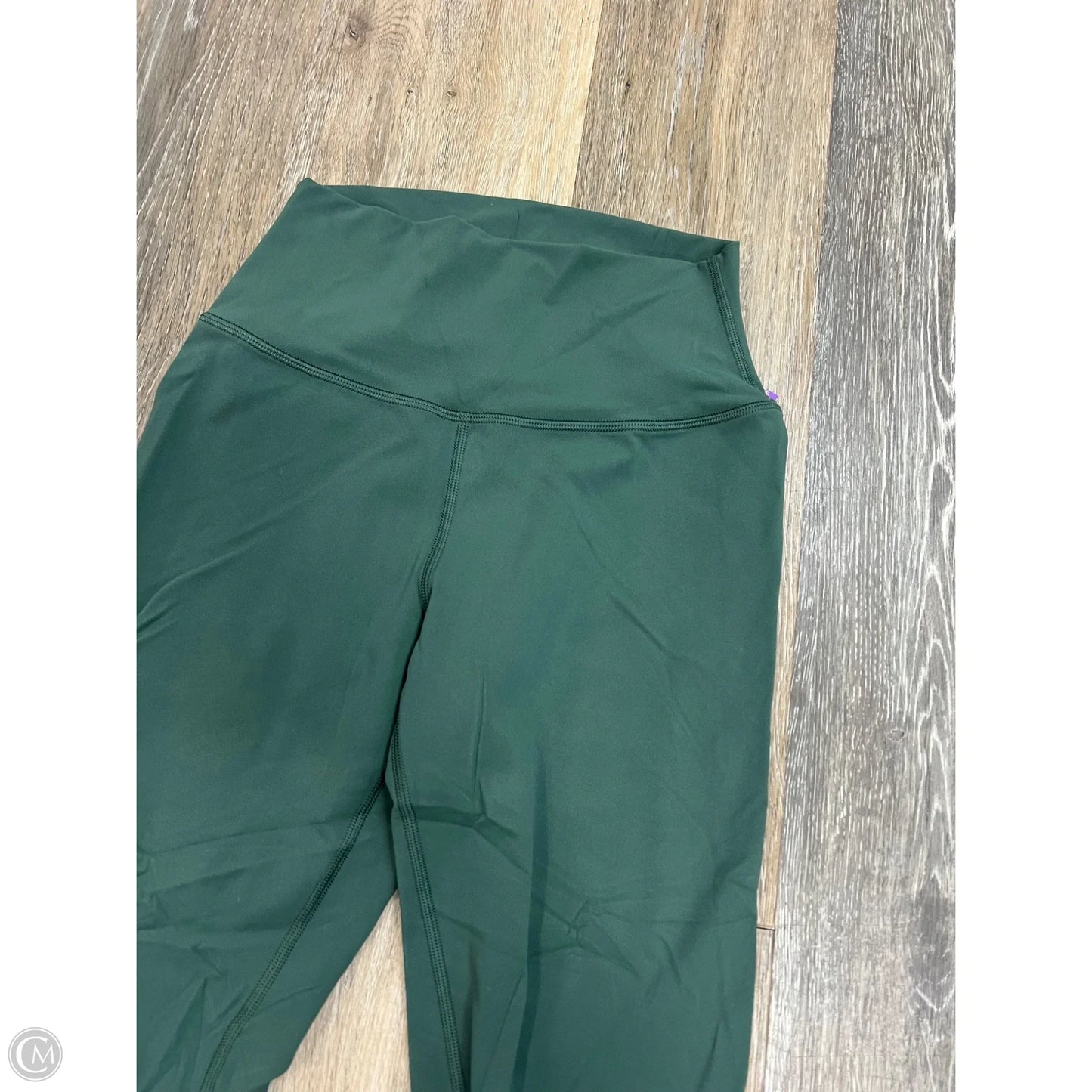 Athletic Leggings By Alo In Green, Size: M