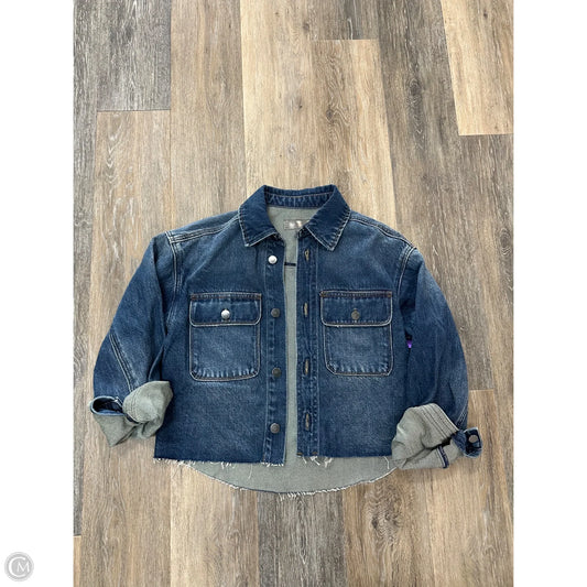 Jacket Denim By Kut In Blue Denim, Size: Xs