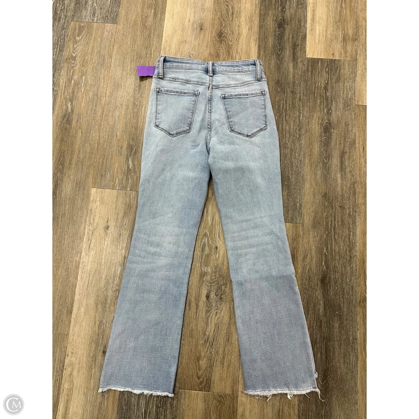 Jeans Straight By Vervet In Blue Denim, Size: 0
