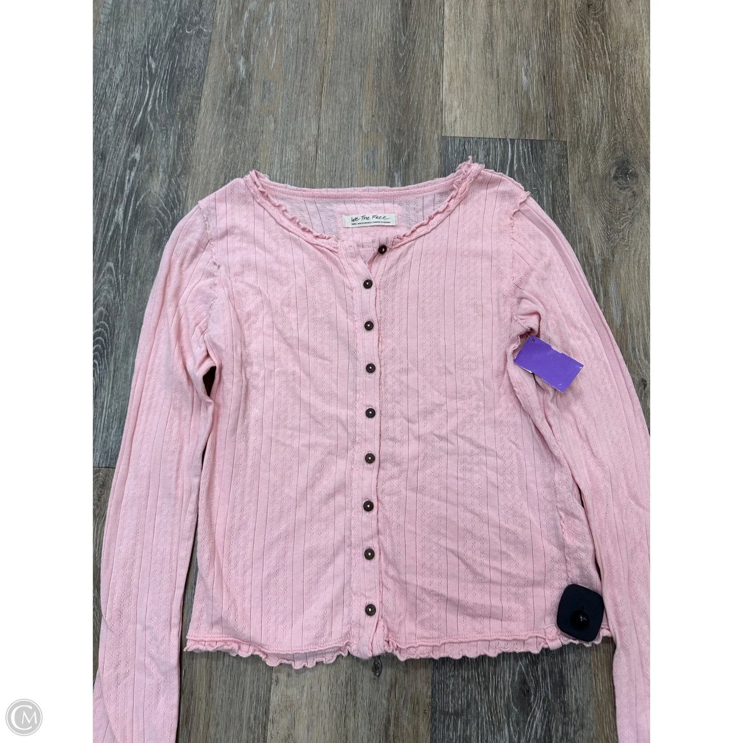 Top Long Sleeve By We The Free In Pink, Size: S