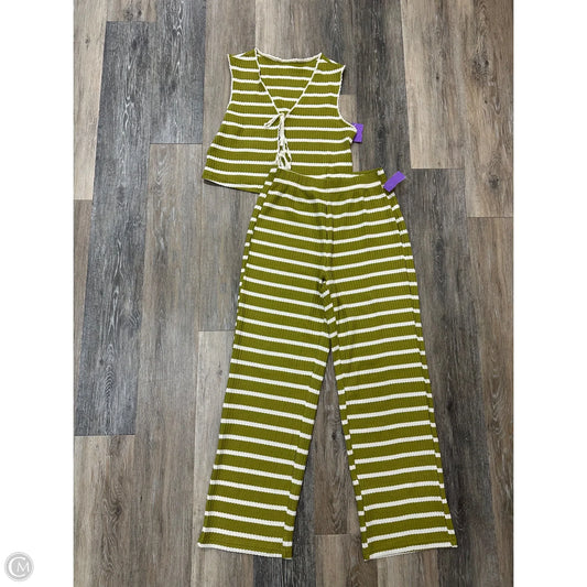 Pants Set 2pc By Clothes Mentor In Green, Size: S