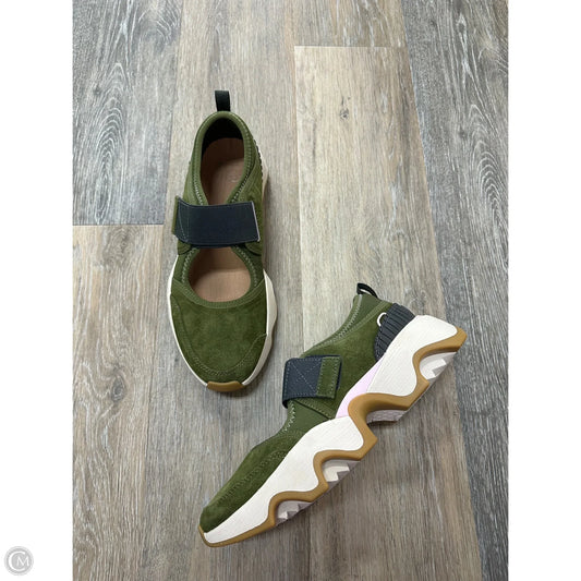 Shoes Athletic By Sorel In Green, Size: 8.5