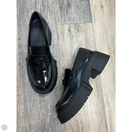 Shoes Designer By Coach In Black, Size: 6