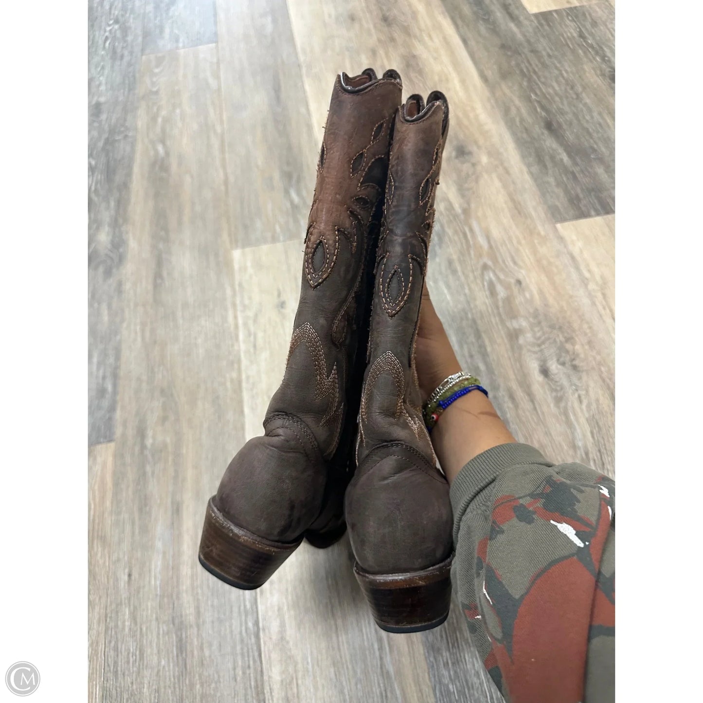 Boots Western By Corral In Brown, Size: 7
