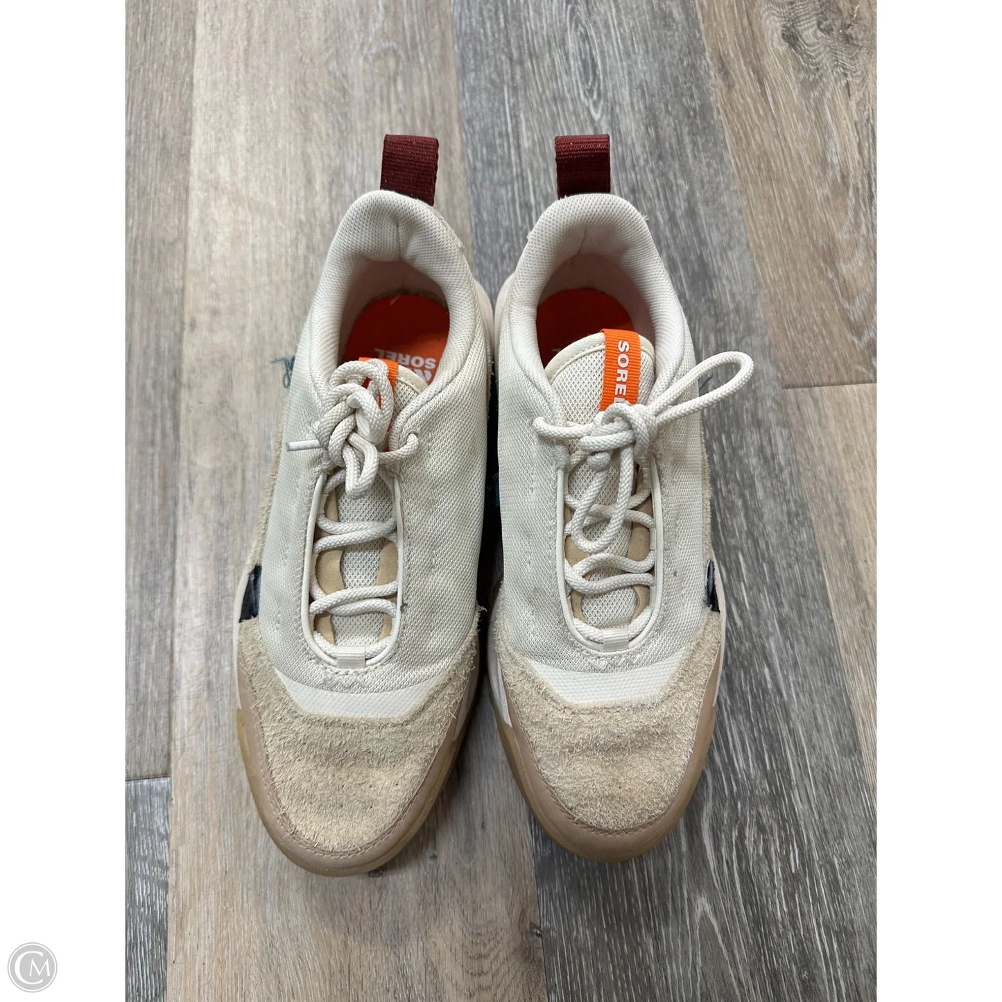 Shoes Athletic By Sorel In Beige, Size: 8
