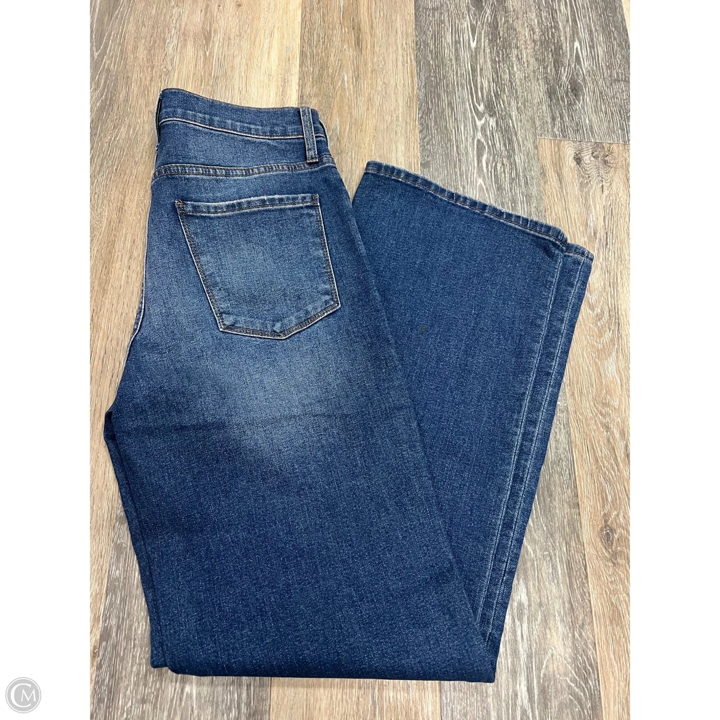 Jeans Wide Leg By Evereve In Blue Denim, Size: 6